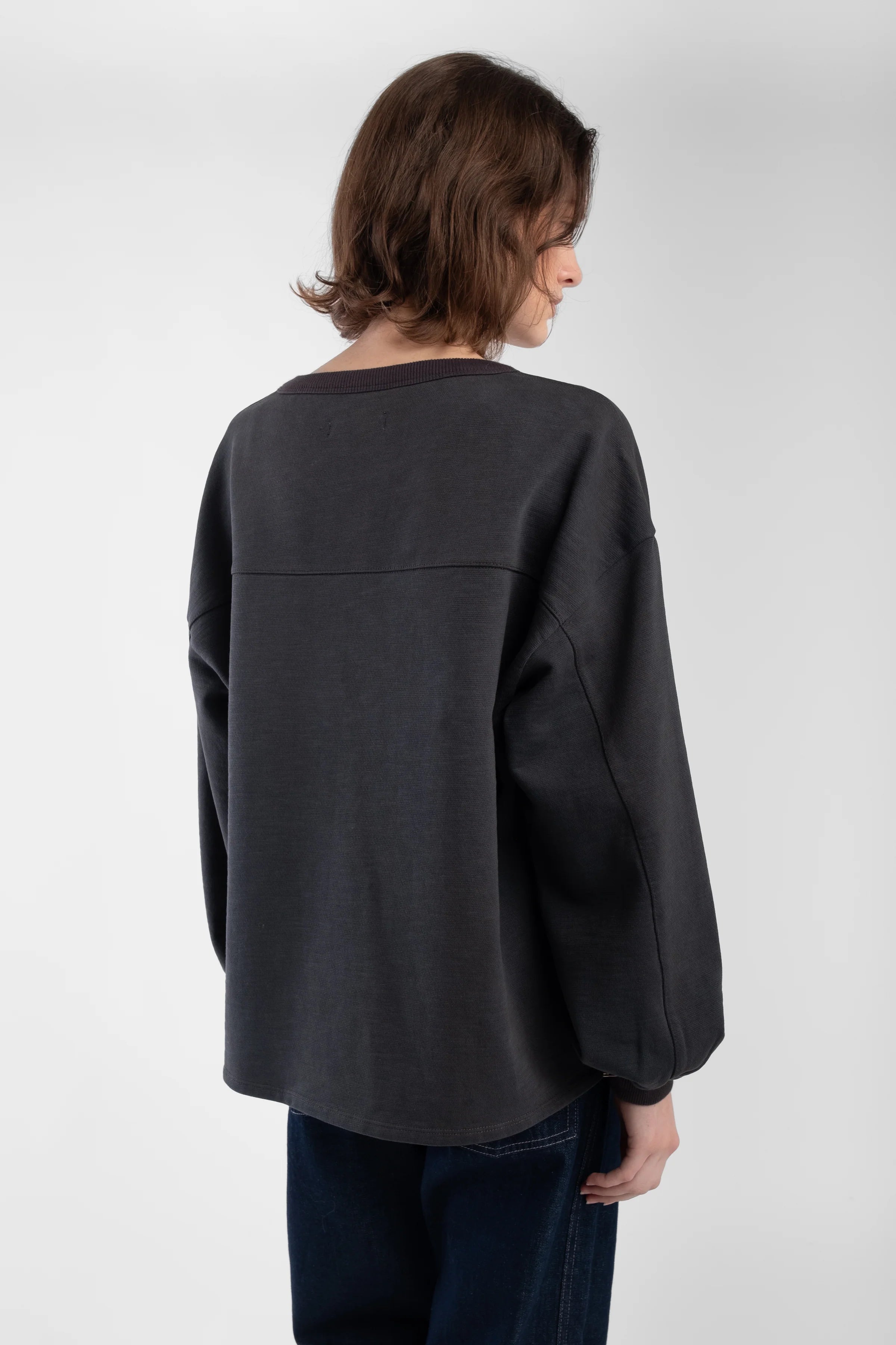 ARLES SWEATSHIRT - FADED BLACK