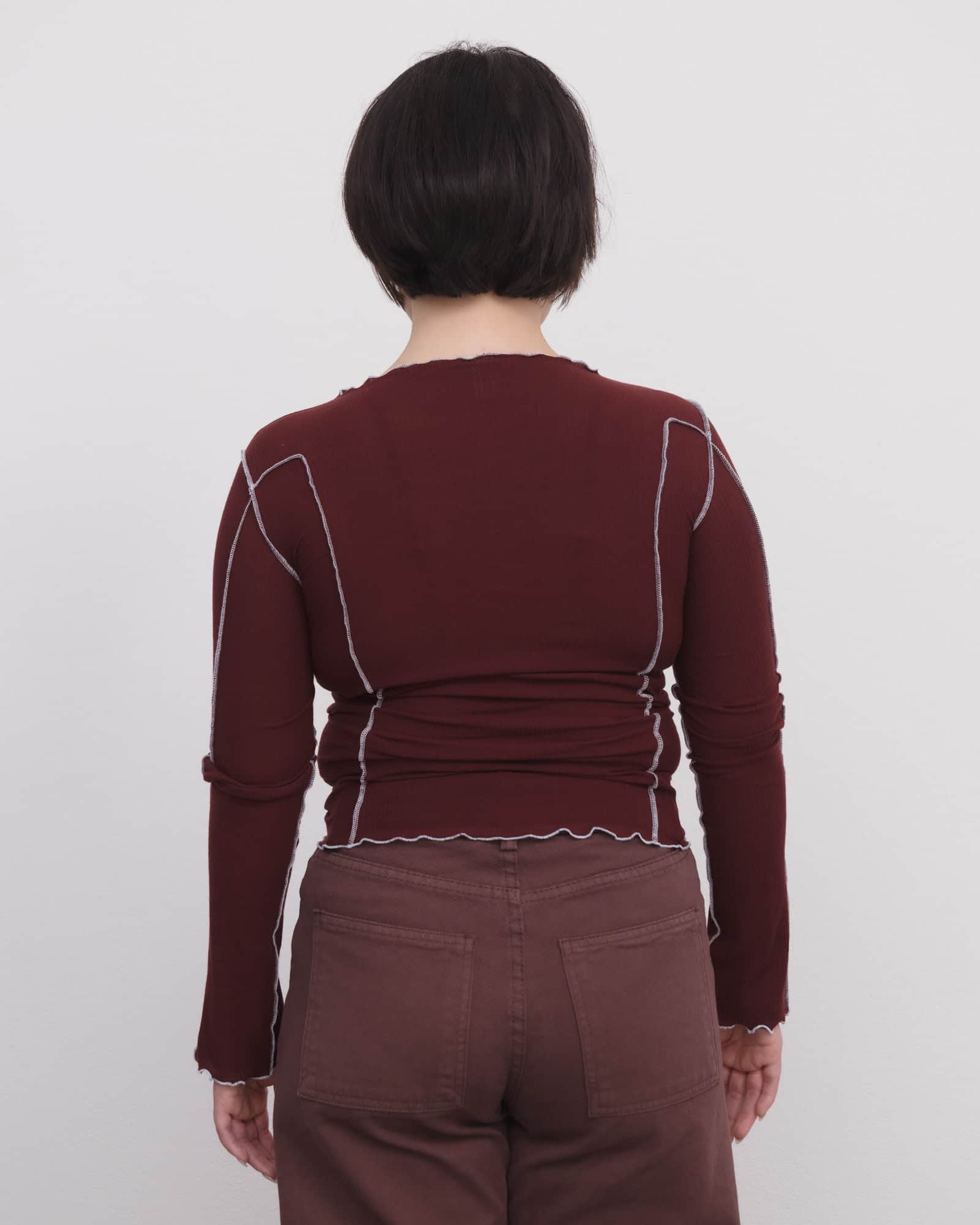 OMATO LONG SLEEVE - NARA RED