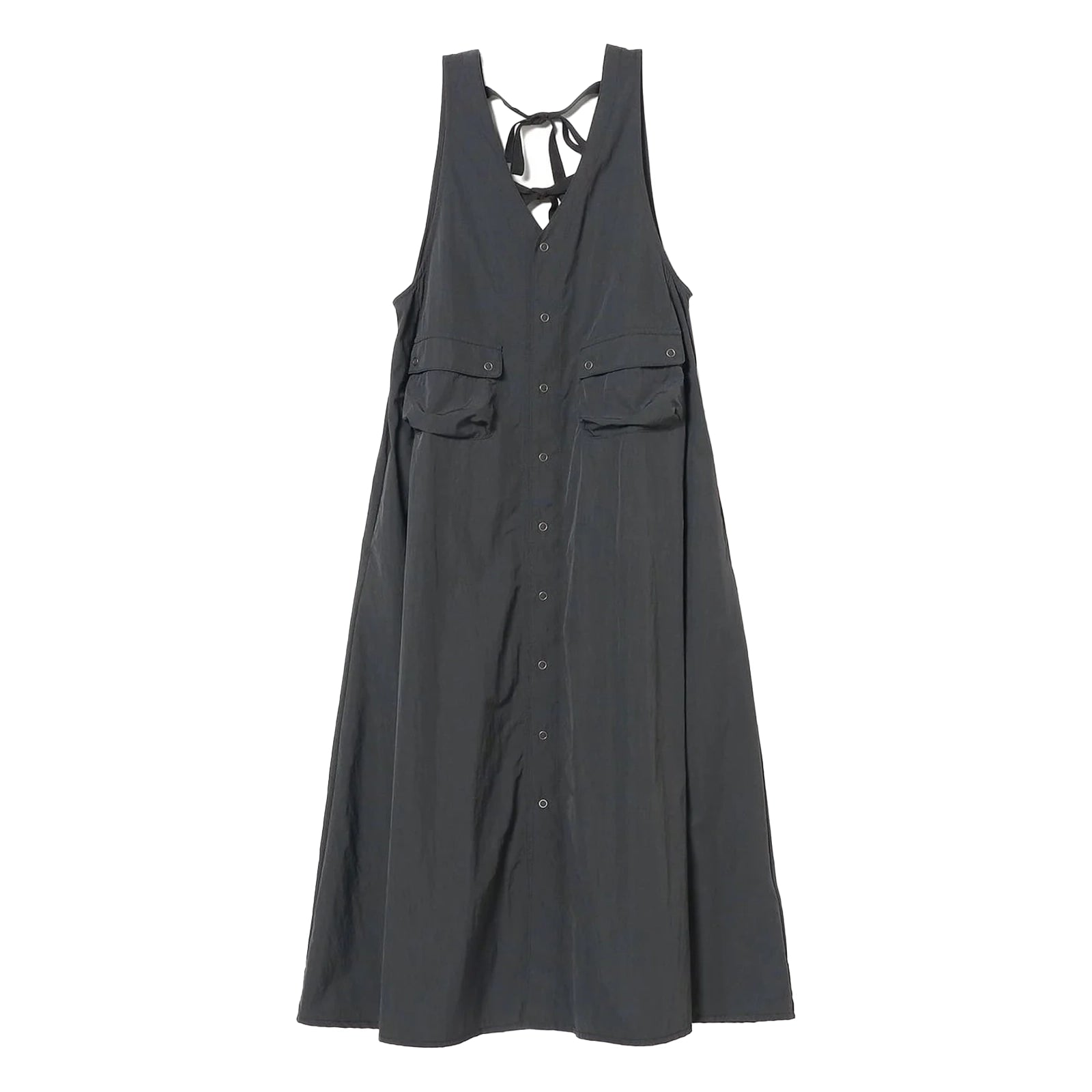 NYLON TASSER C-1 DRESS - BLACK