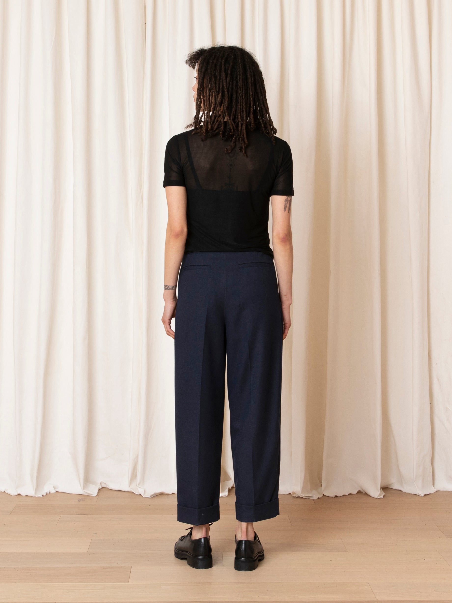 NEW MESH T-SHIRT - BLACK