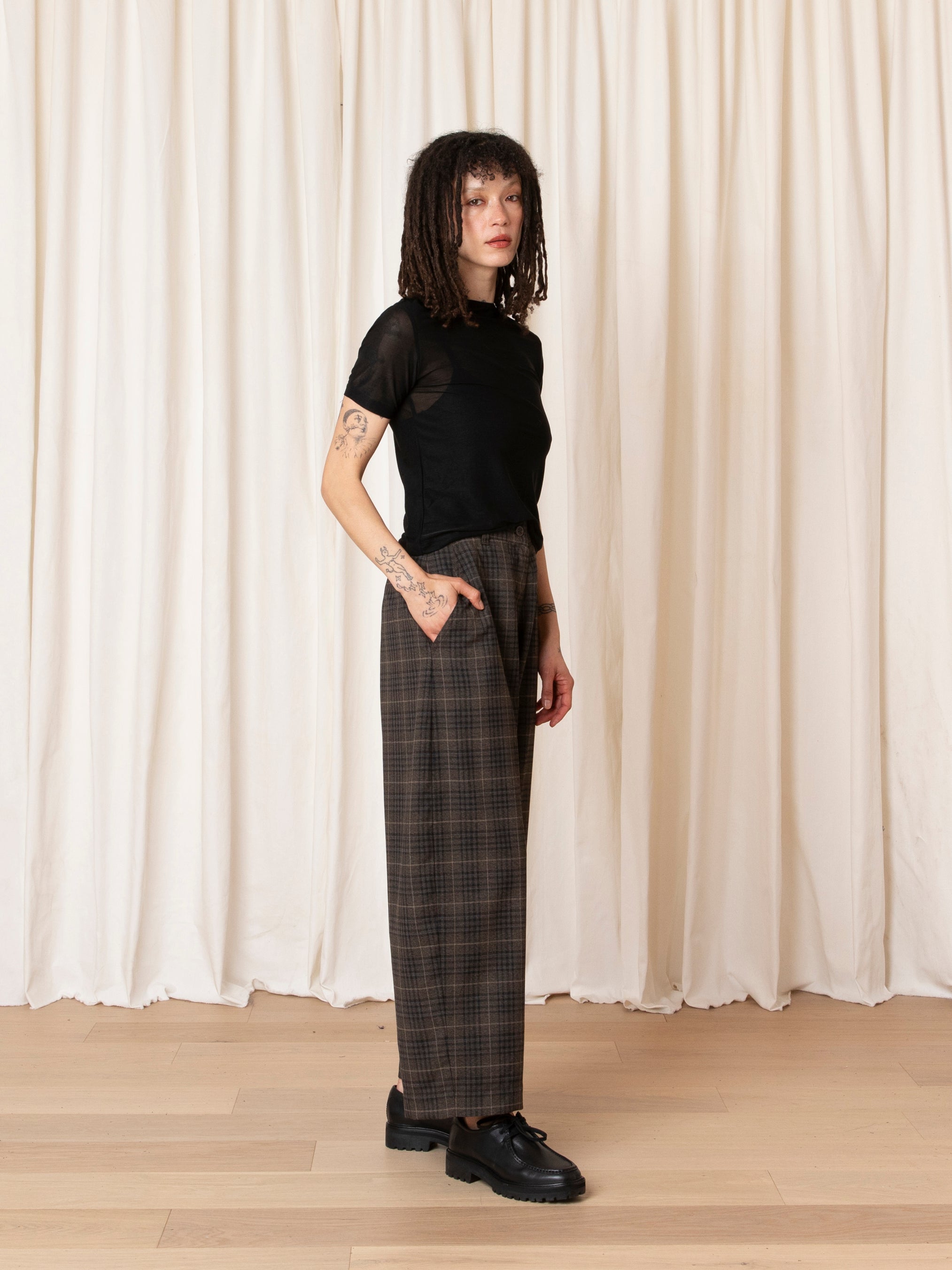 NEW MESH T-SHIRT - BLACK