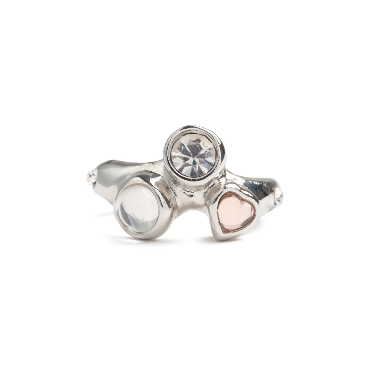 FLORENCE RING - SILVER CLEAR