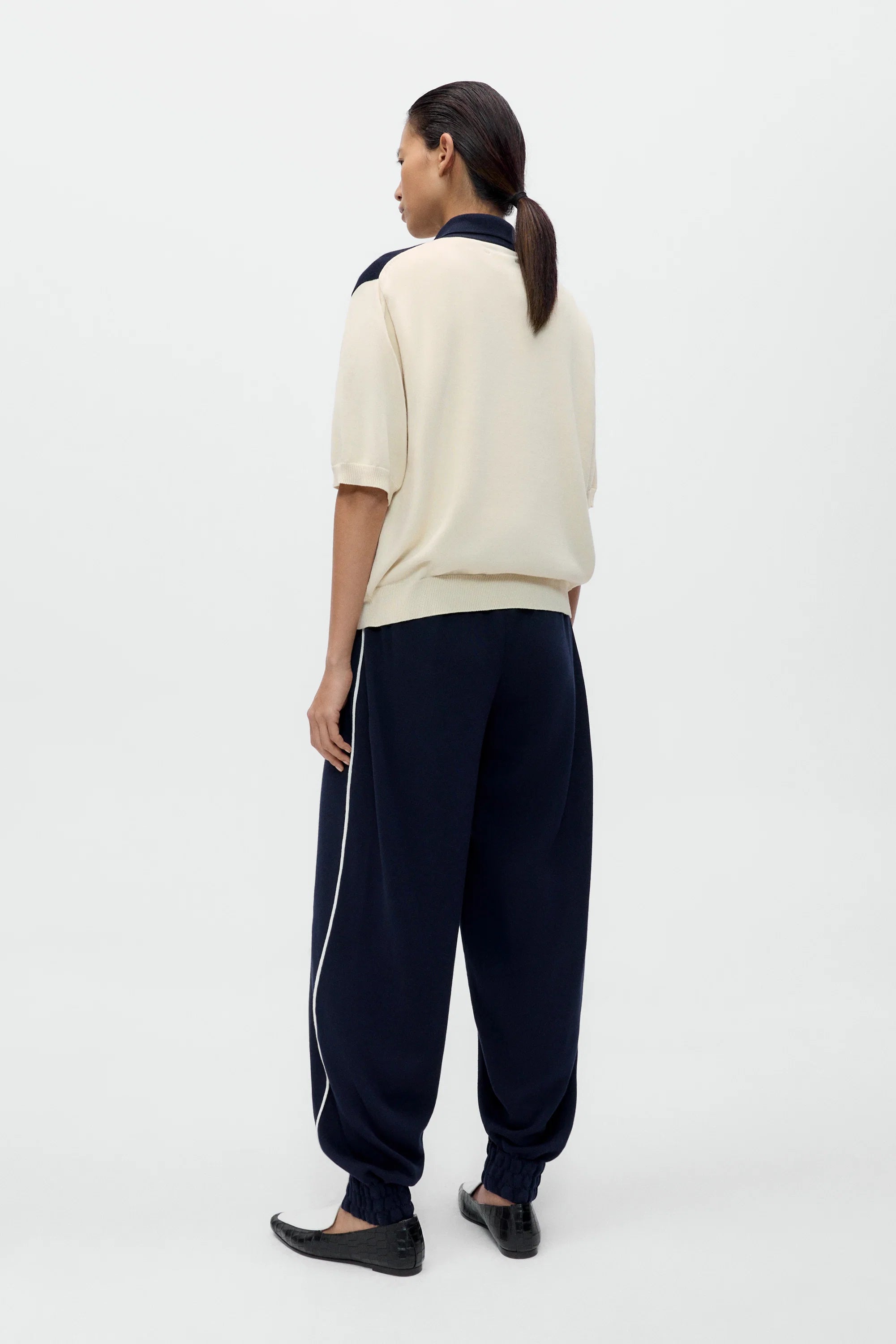 ORGANIC COTTON COLORBLOCK POLO