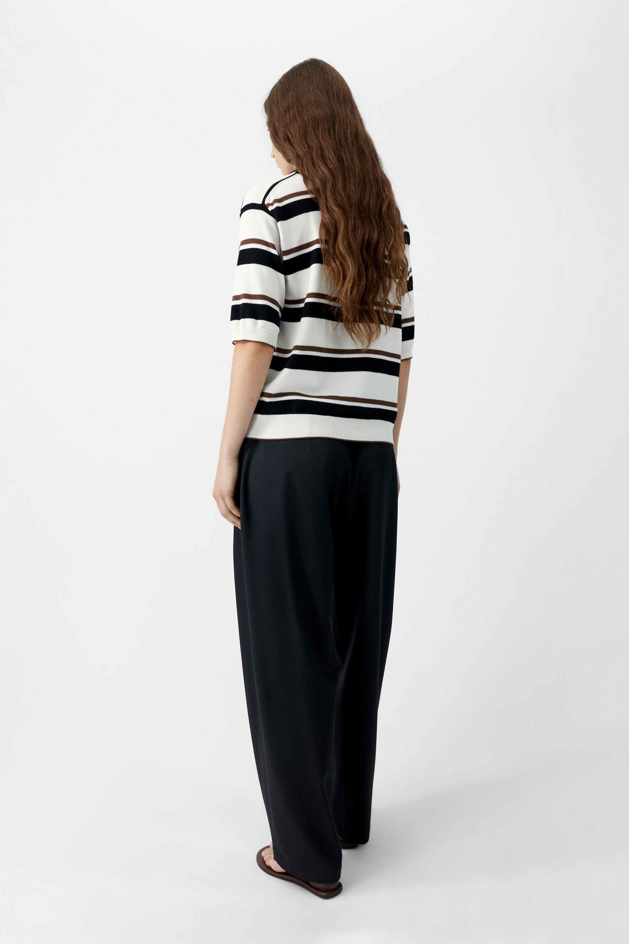 ORGANIC COTTON STRIPED POLO - MULTI