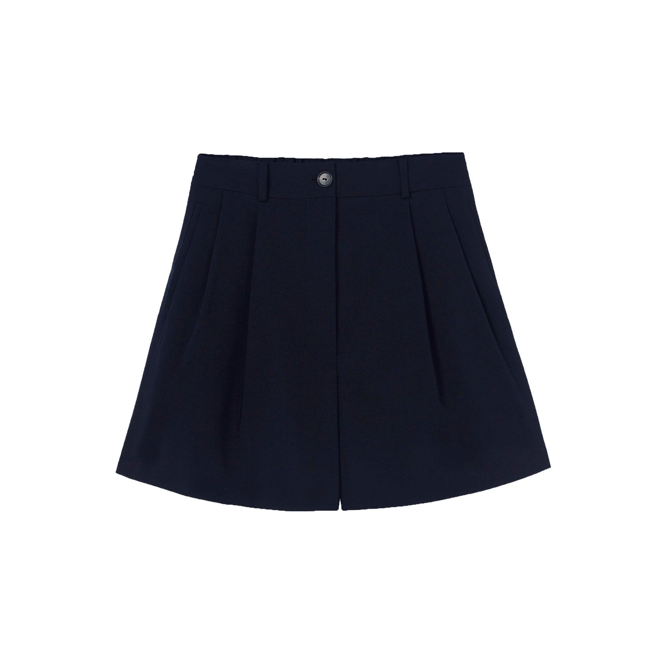 TAILORED SHORTS - NAVY