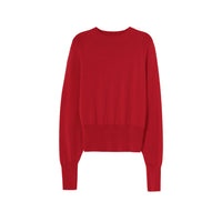 MERINO WOOL SWEATER - RED