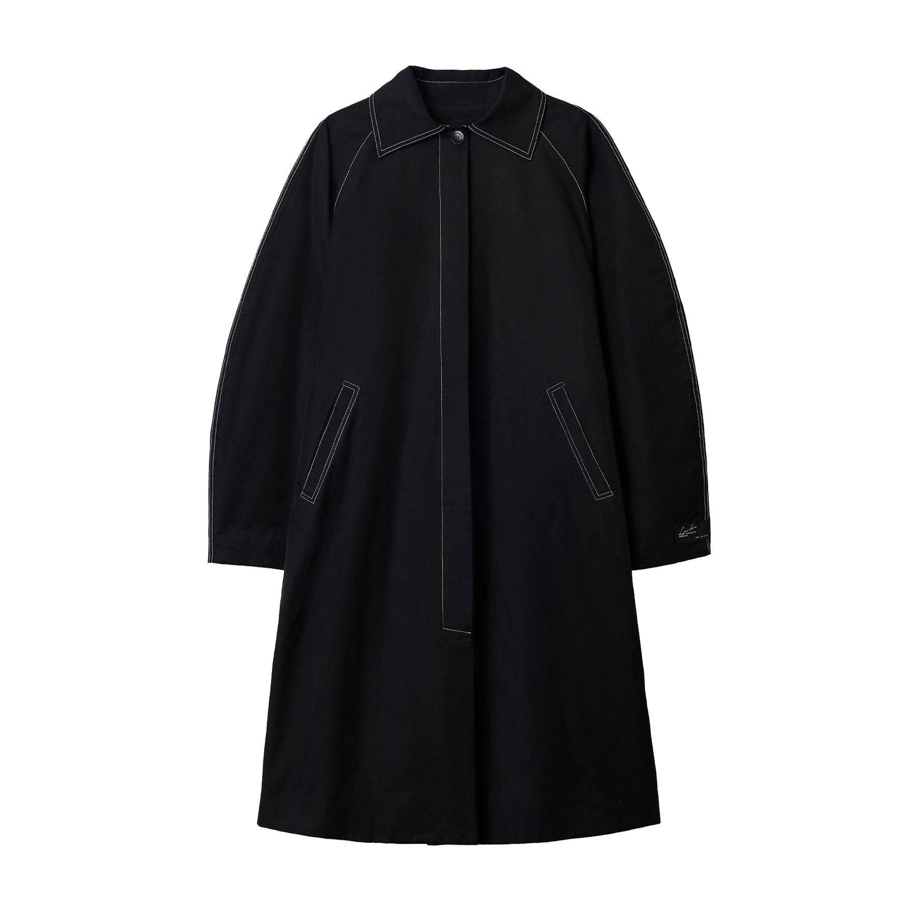 TRENCH COAT - BLACK