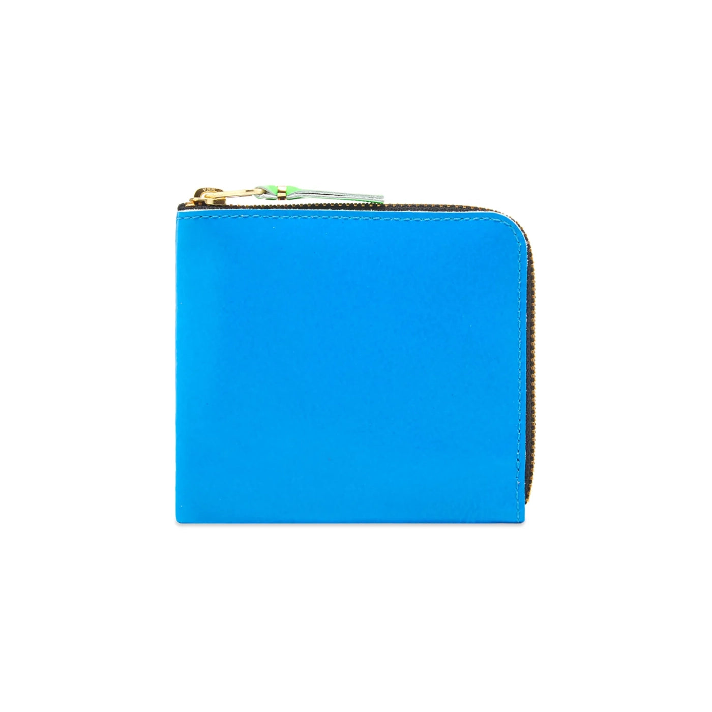 CORNER ZIP WALLET - SUPER FLUO - ORANGE/BLUE
