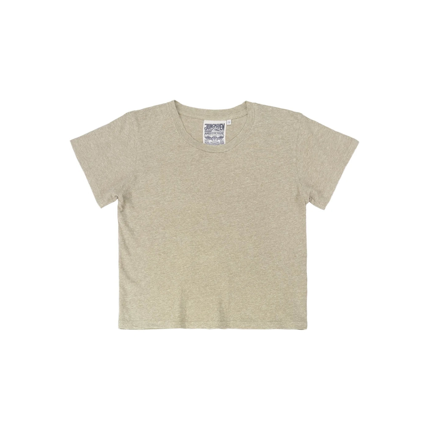 CROPPED LOREL TEE - DESERT KHAKI