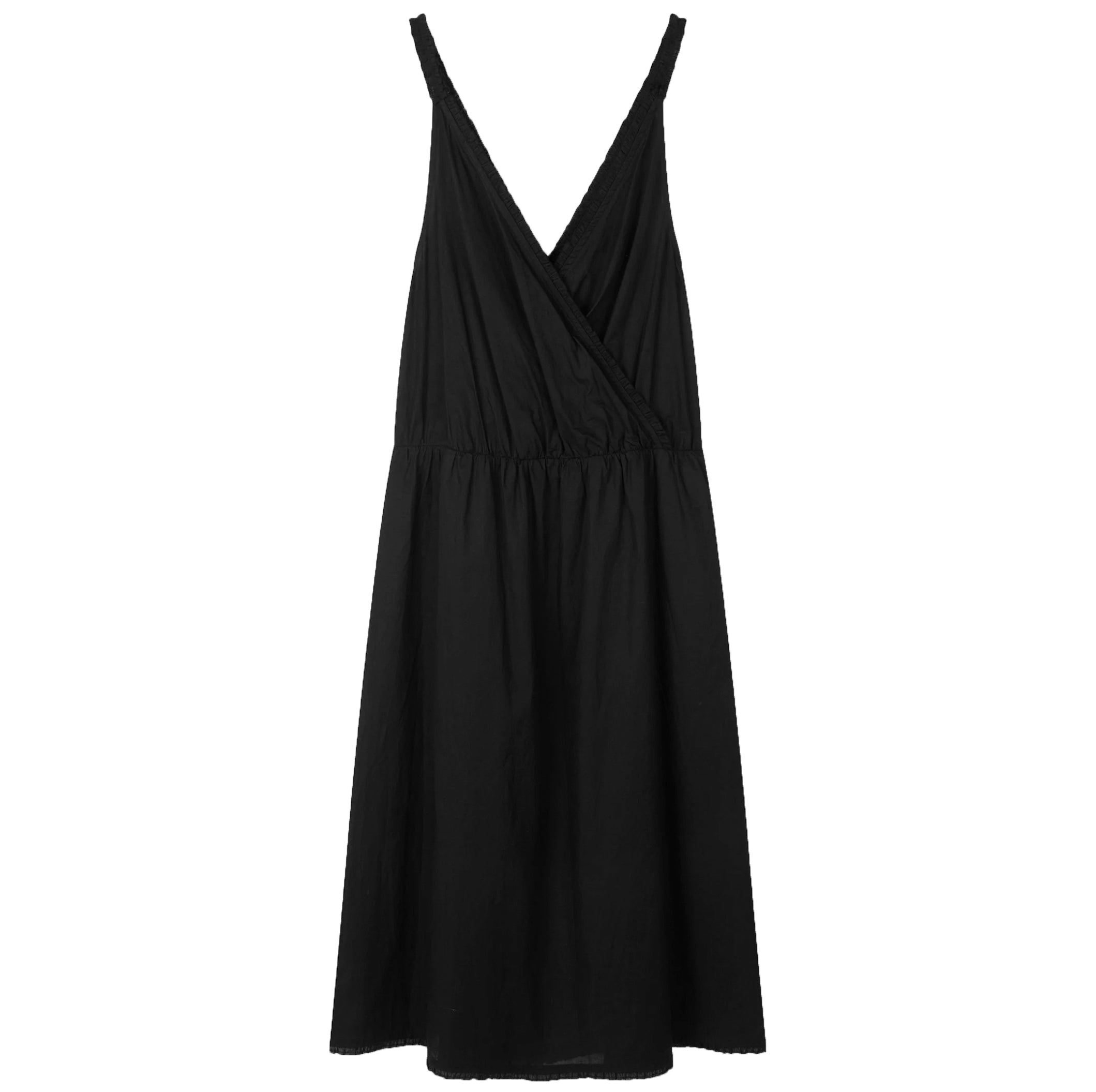 CROSSED DRESS - BLACK