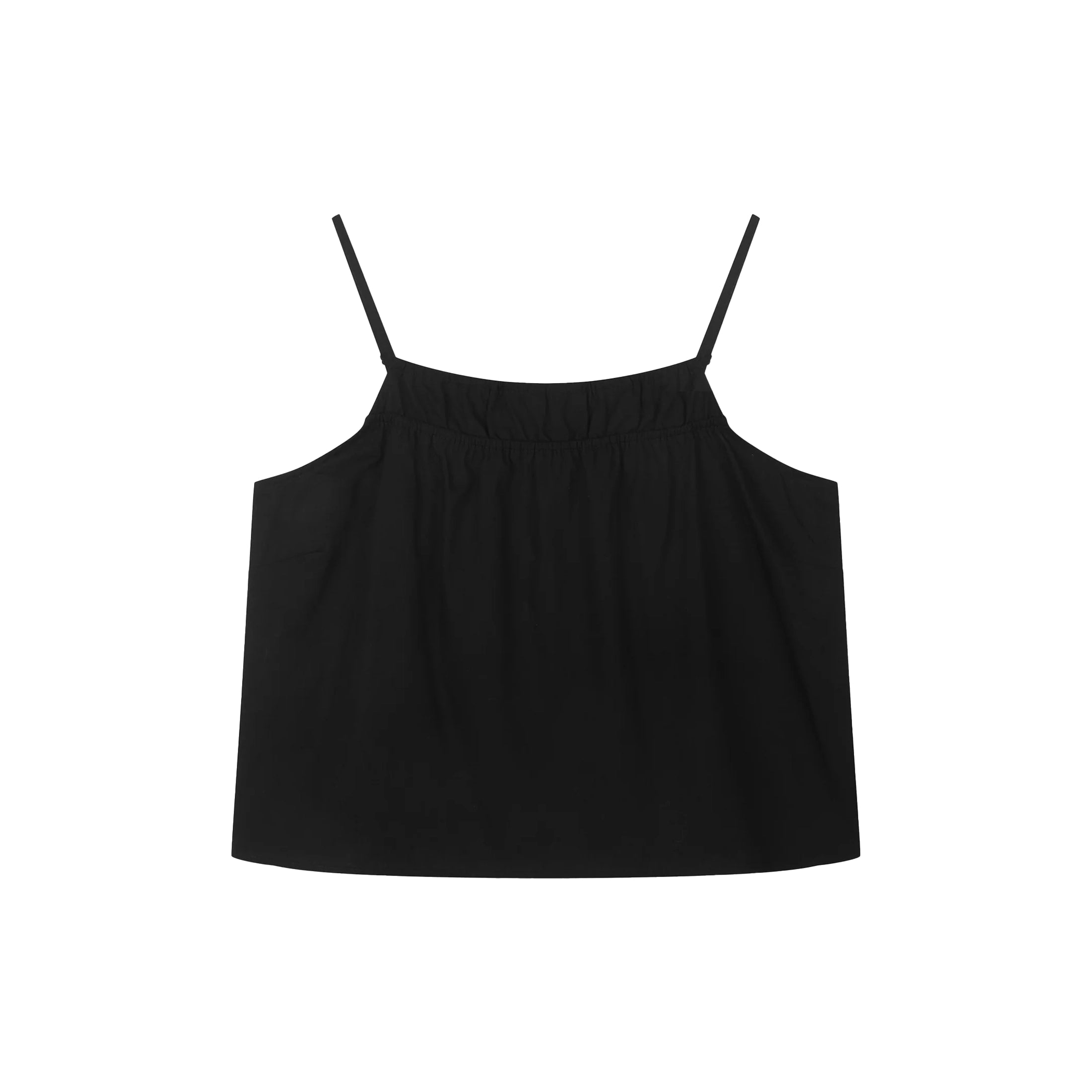 DOUBLE LAYER TOP - BLACK
