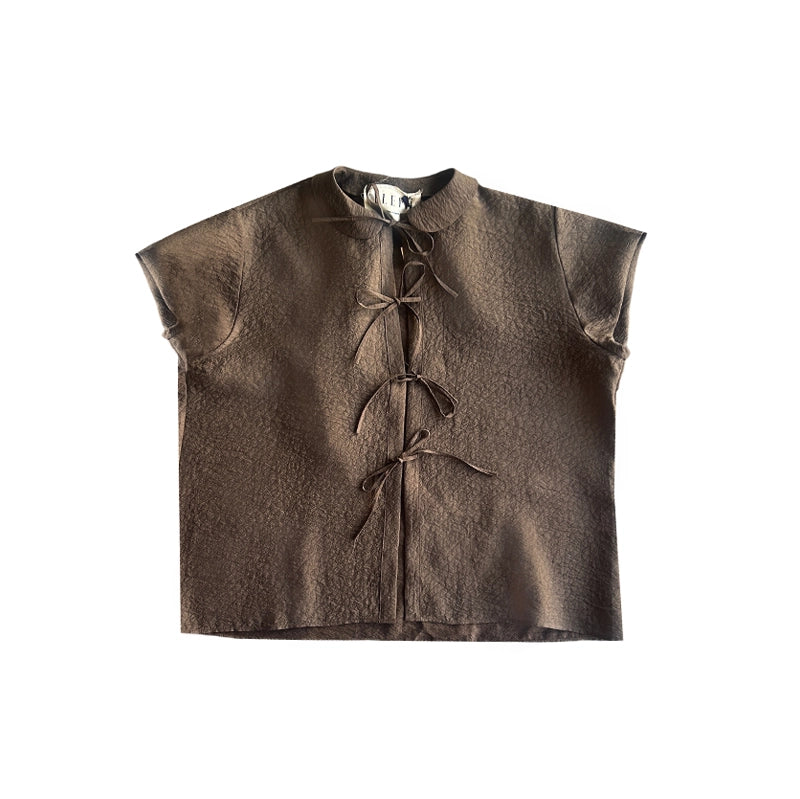 AUNTIE SHIRT - BROWN