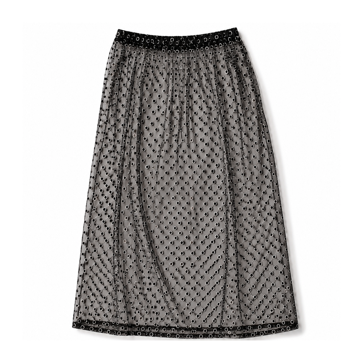 SPARKLE SKIRT - BLACK