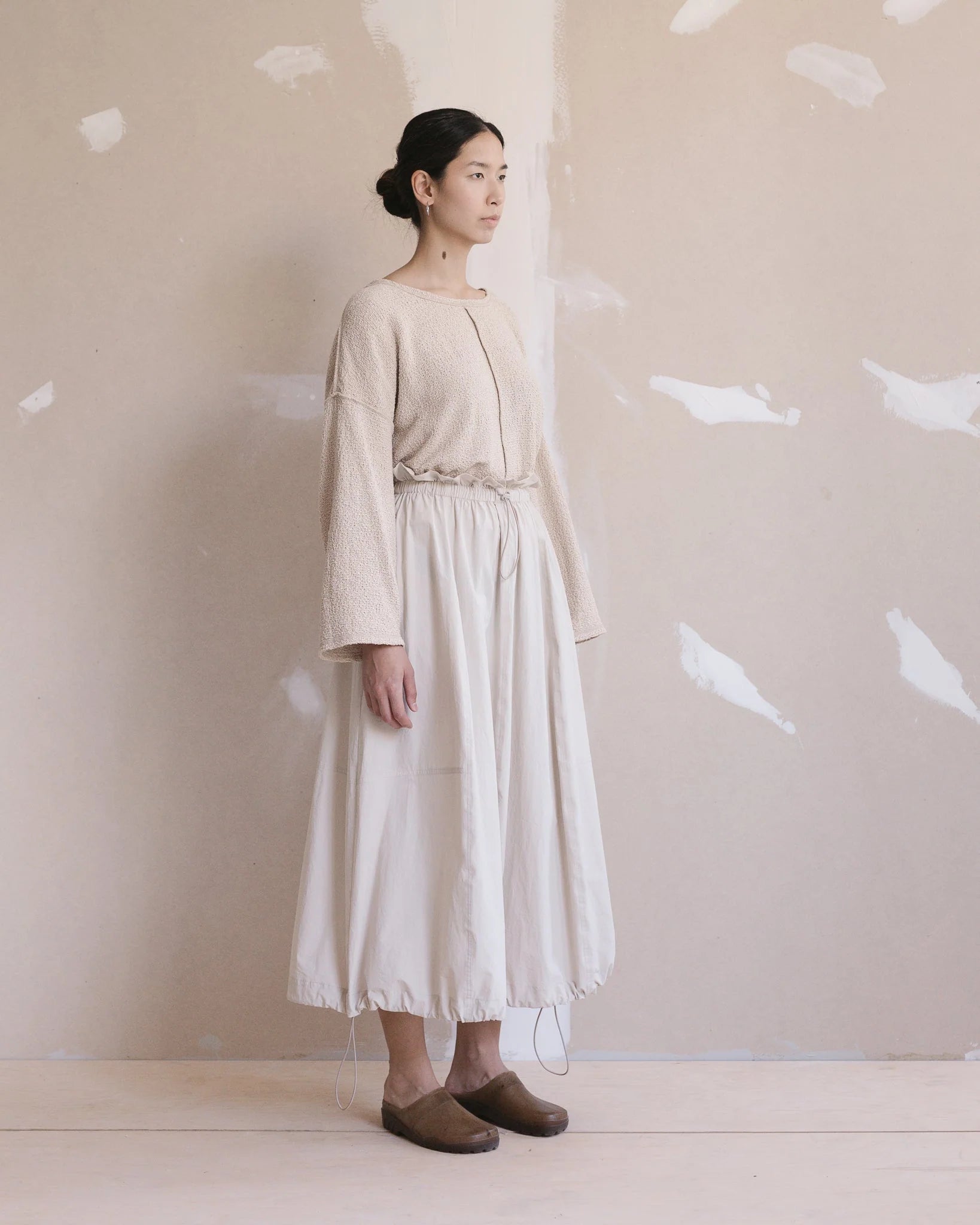 TEK BUNCH SKIRT - ECRU