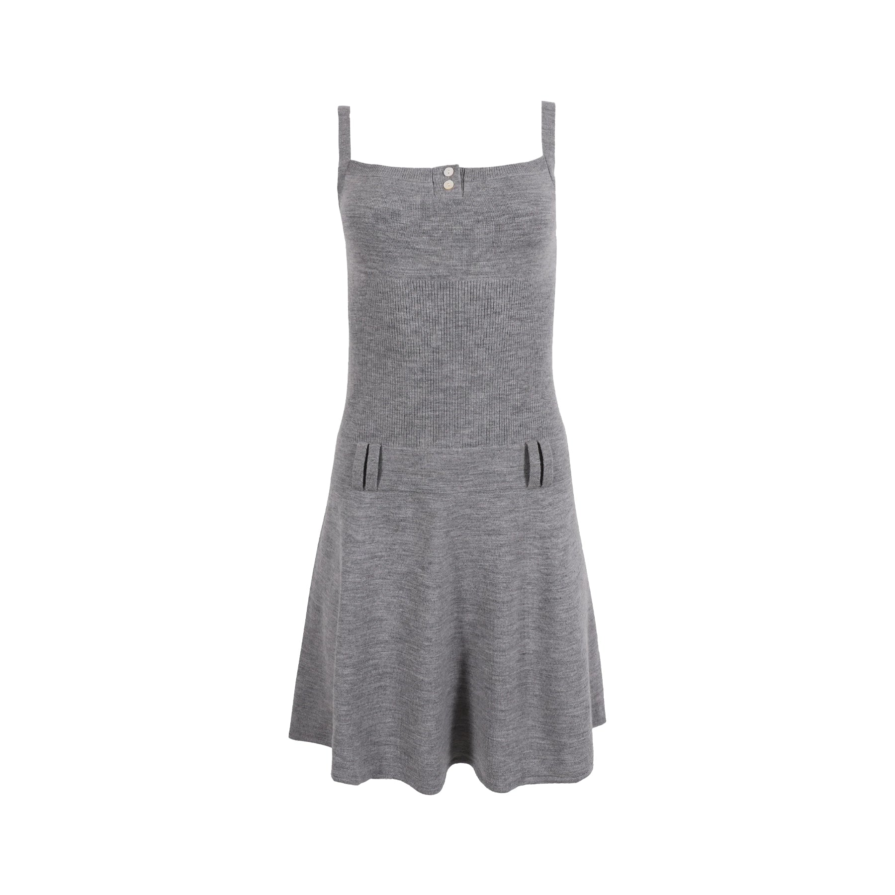 GLACE DRESS - CHARCOAL