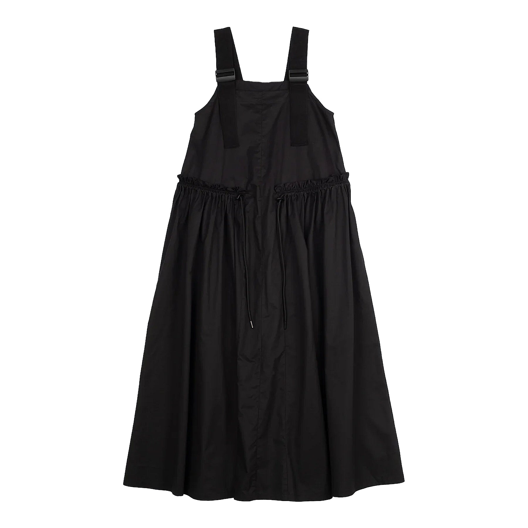 SUN DRESS - POPLIN BLACK