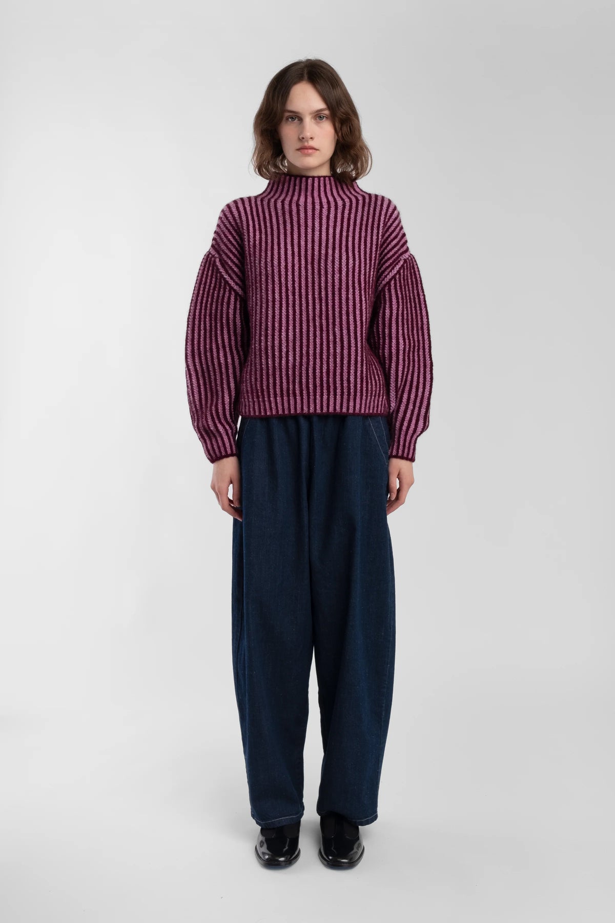 INES SWEATER - BERRY