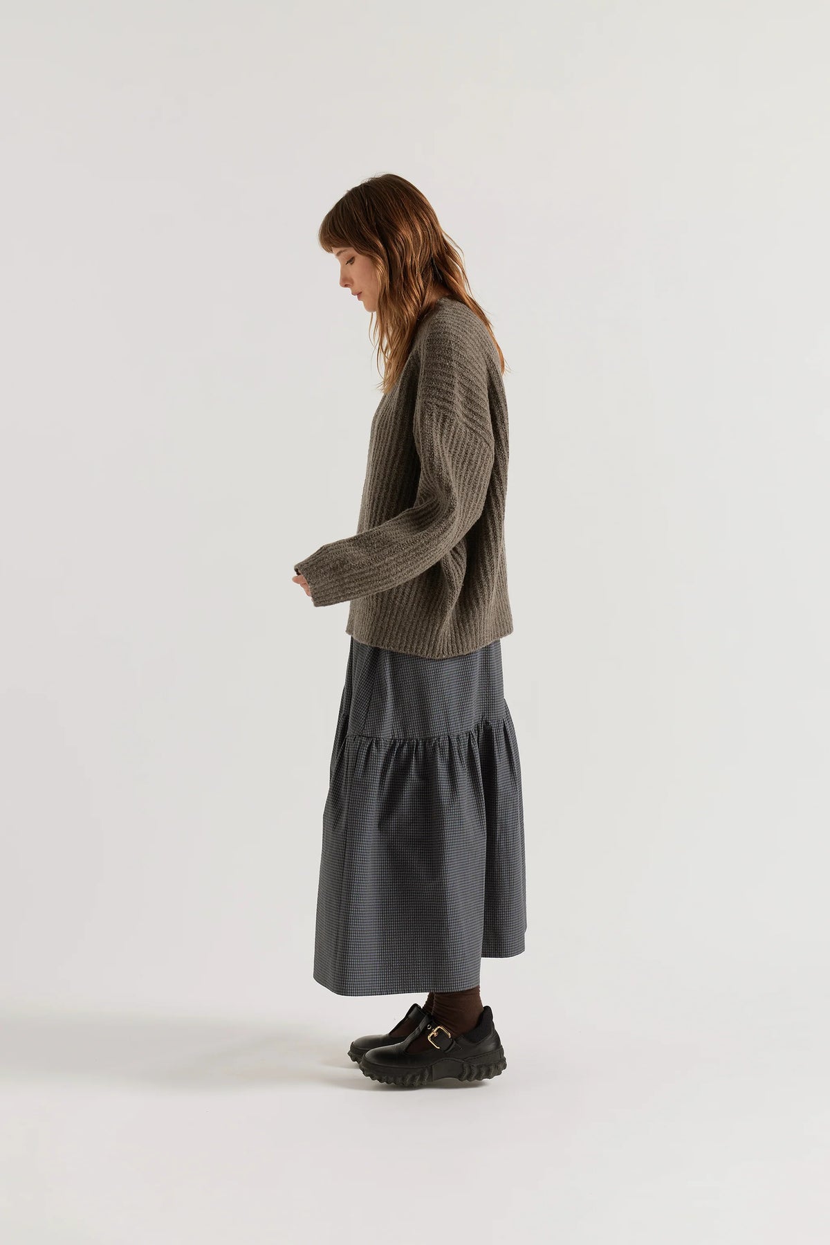 COVERT SKIRT - INK