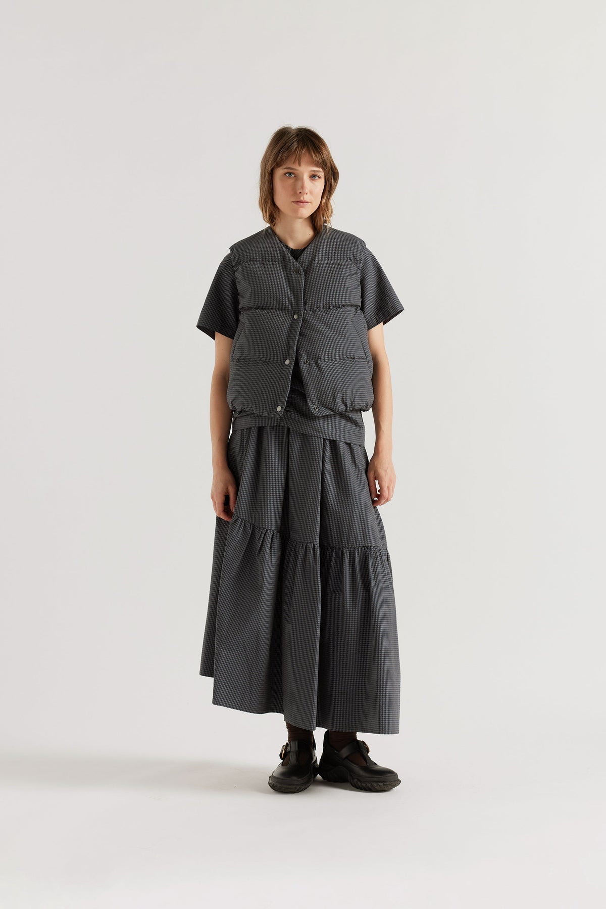 COVERT SKIRT - INK