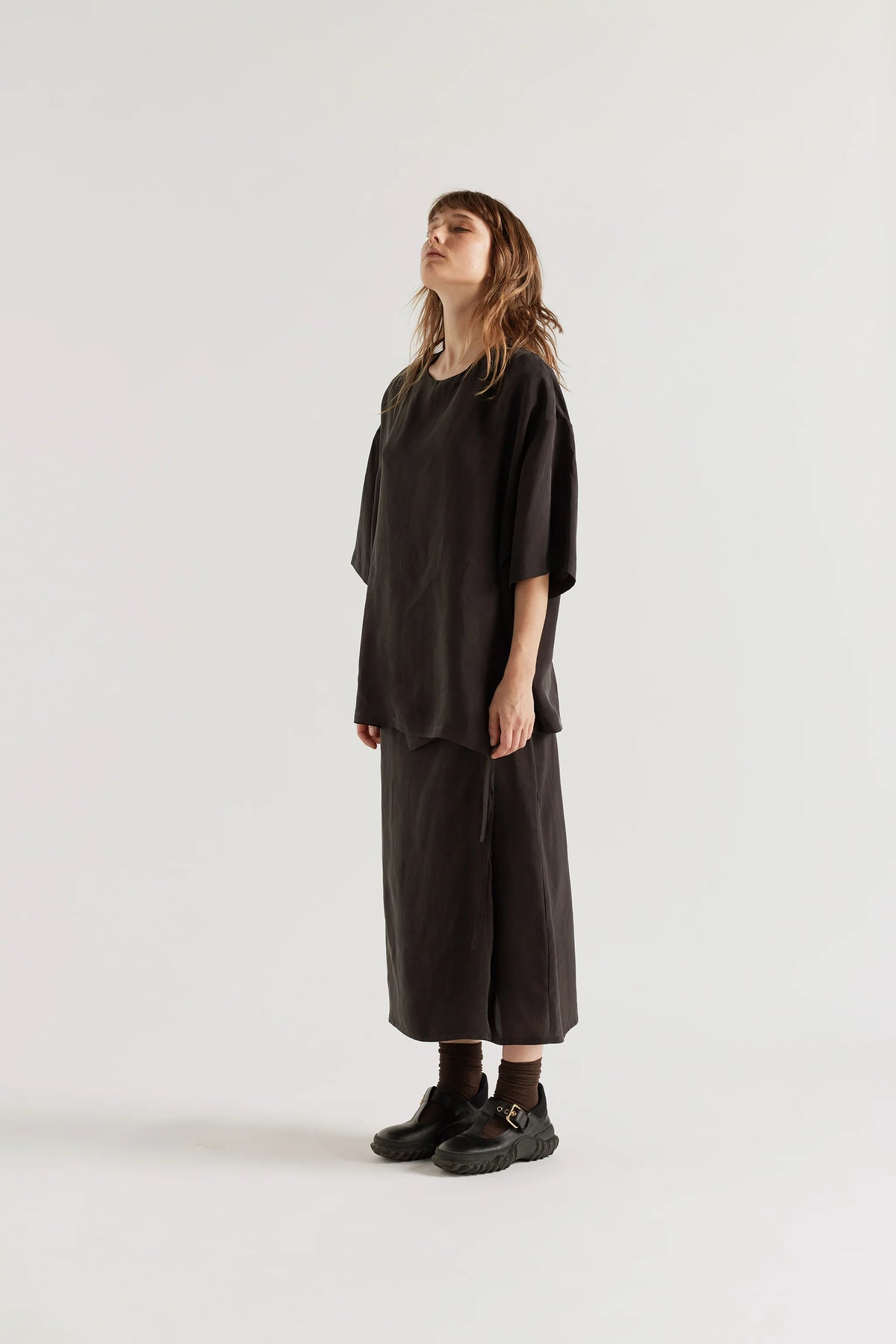 PURVIEW SKIRT - VINTAGE BLACK