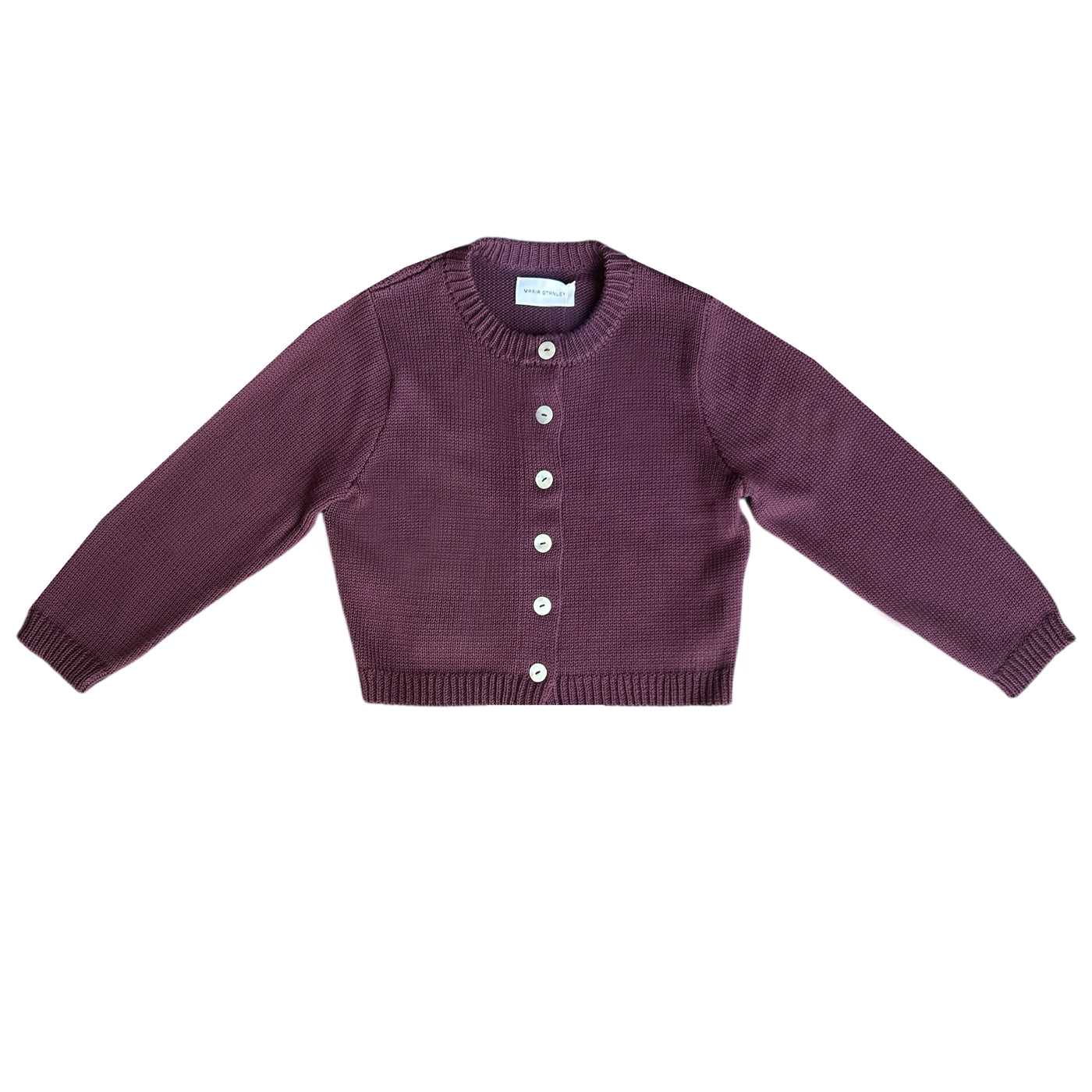 CHUNKY COTTON CARDI - JAM