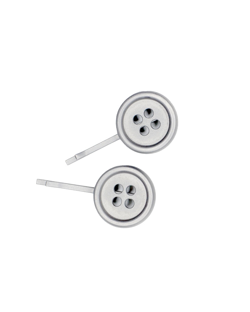 CUTE AS A BUTTON HAIRPIN