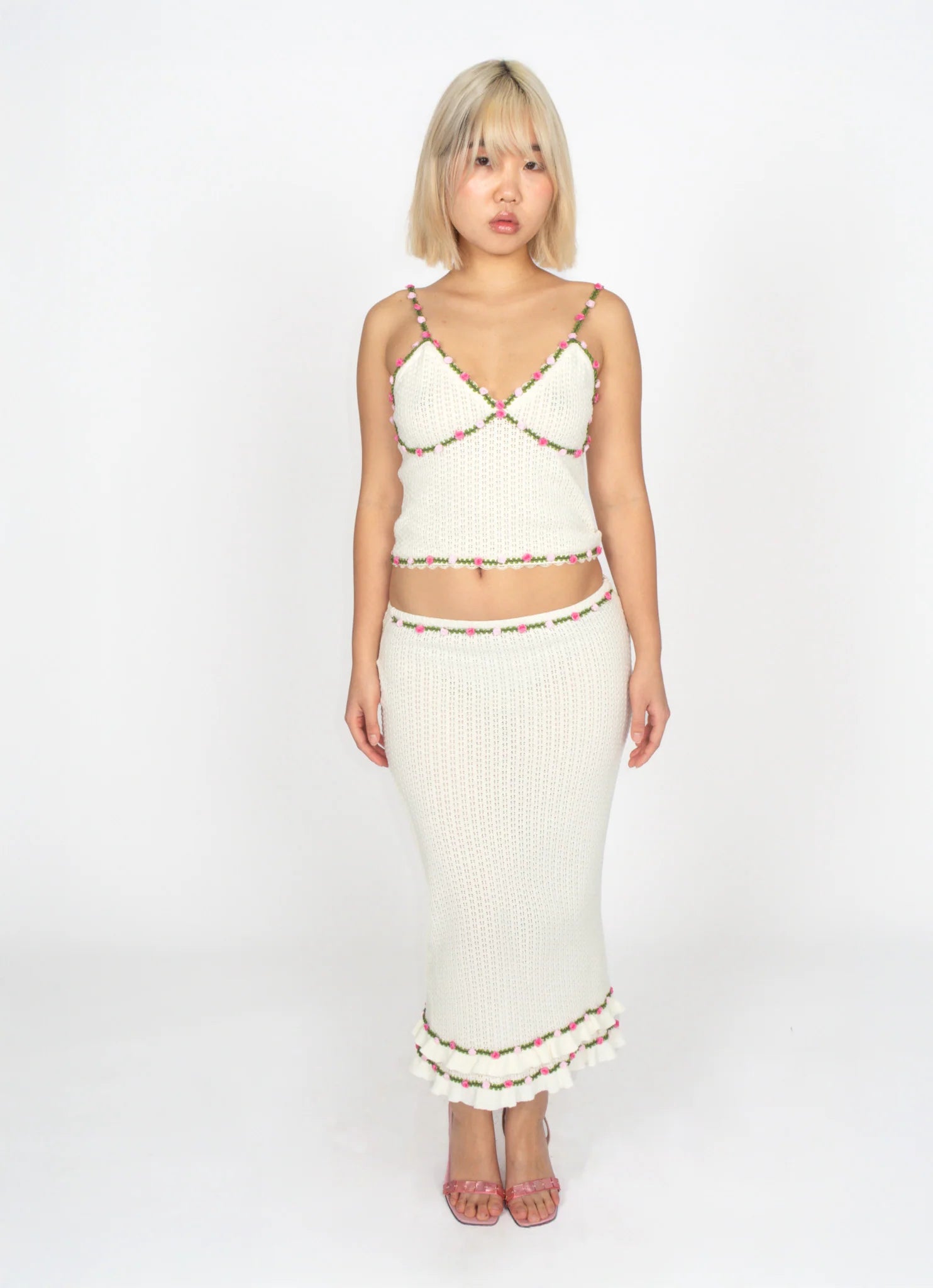 NYLAH TANK - OFF WHITE