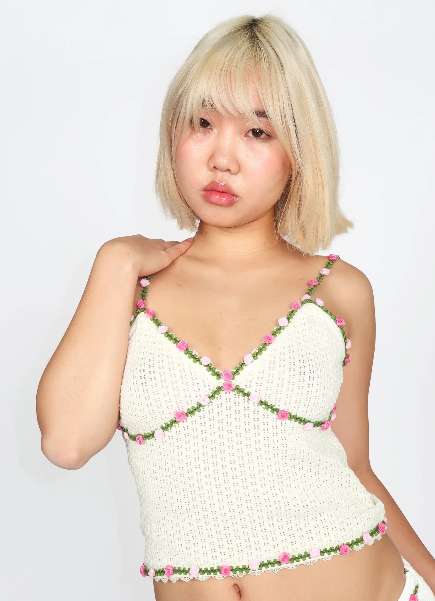 NYLAH TANK - OFF WHITE
