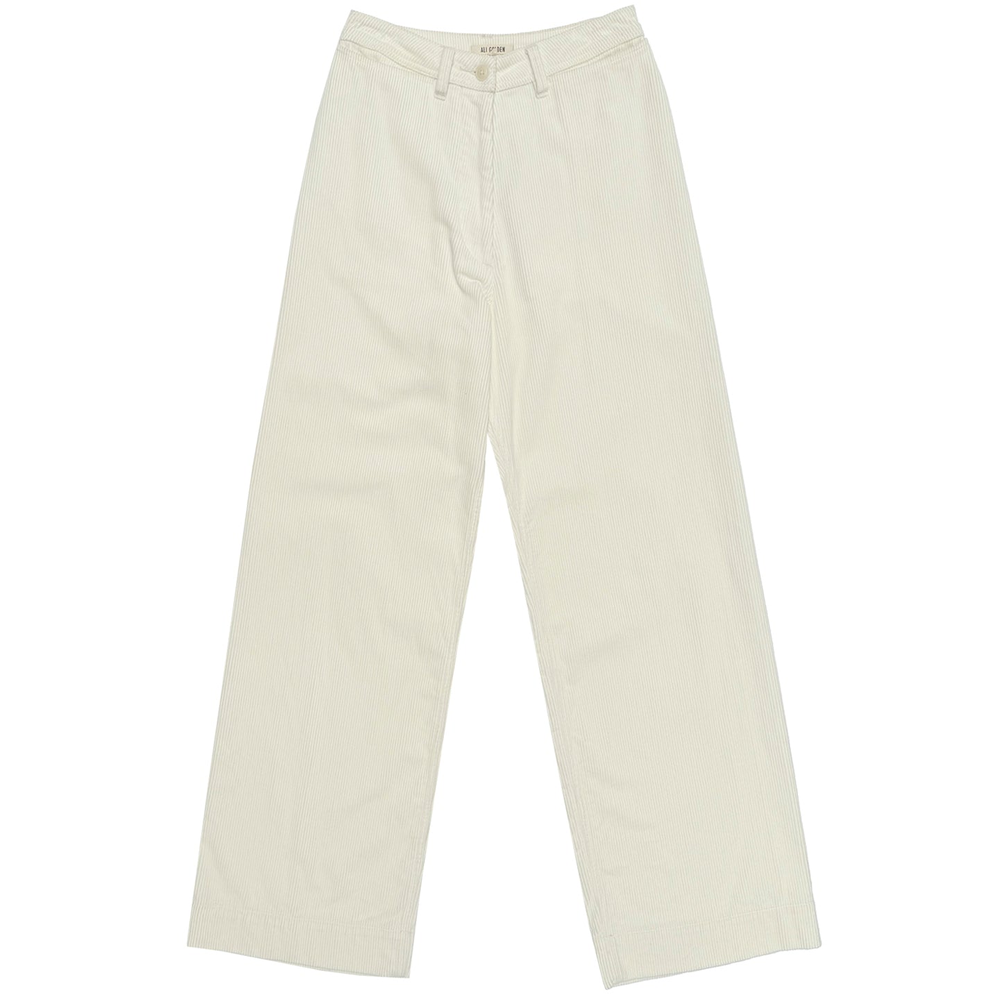 SAMPLE - SAILOR PANT - WHITE CORDUROY