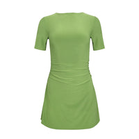 SKITTY DRESS - LIME