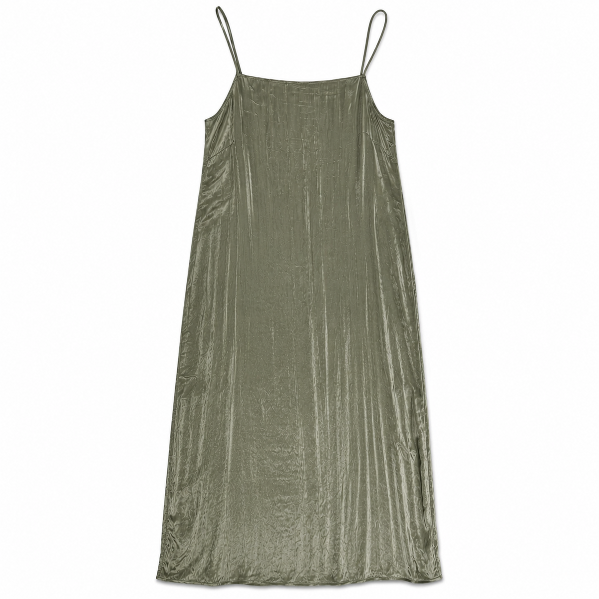 SQUARE NECK SLIP DRESS