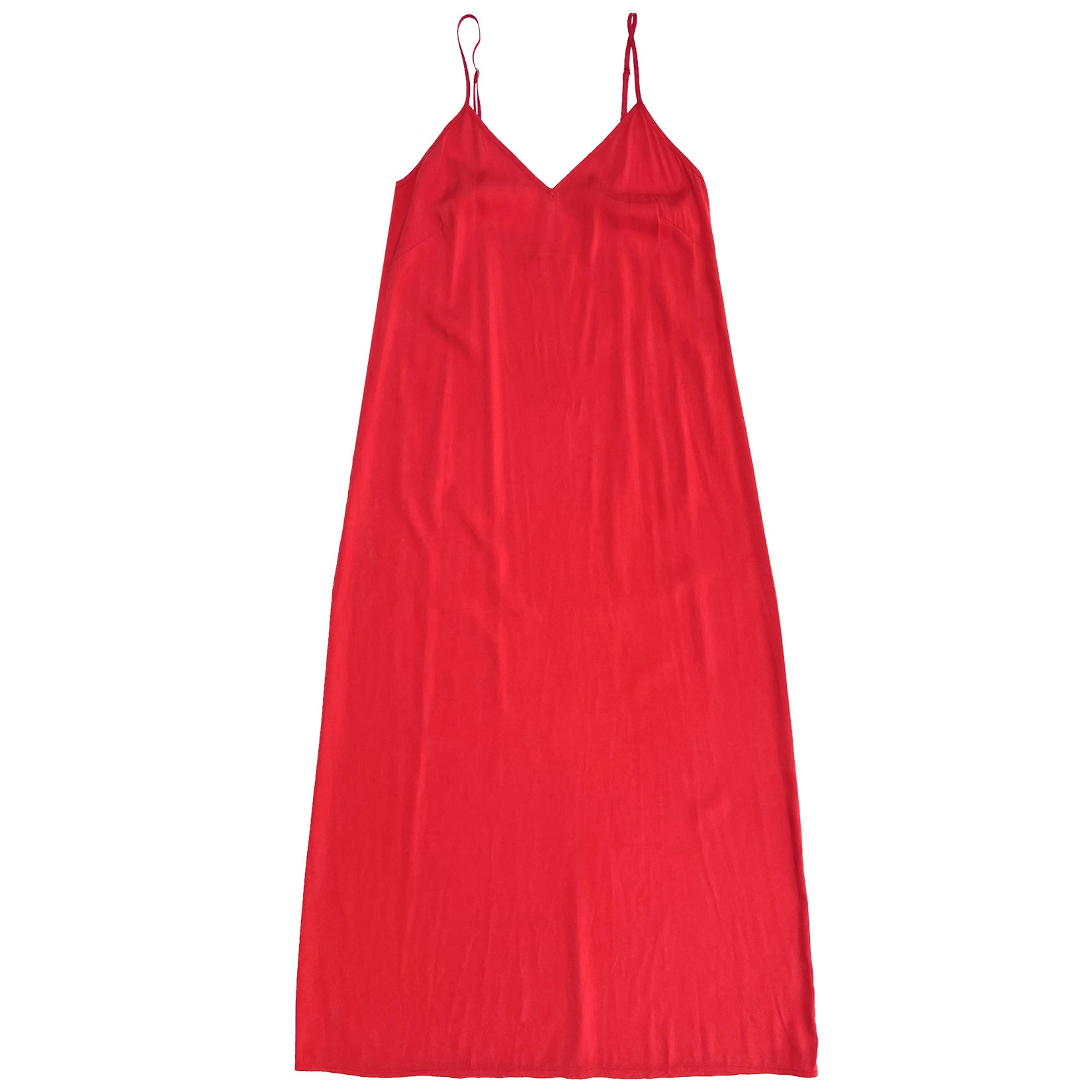SLIP DRESS - RED
