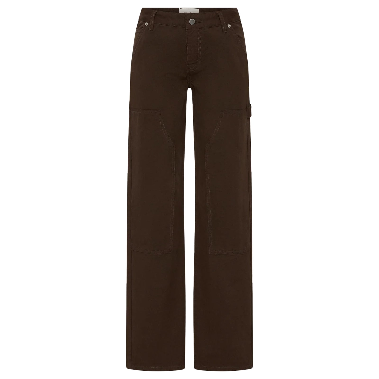 CANVAS CARPENTER JEANS - BARK