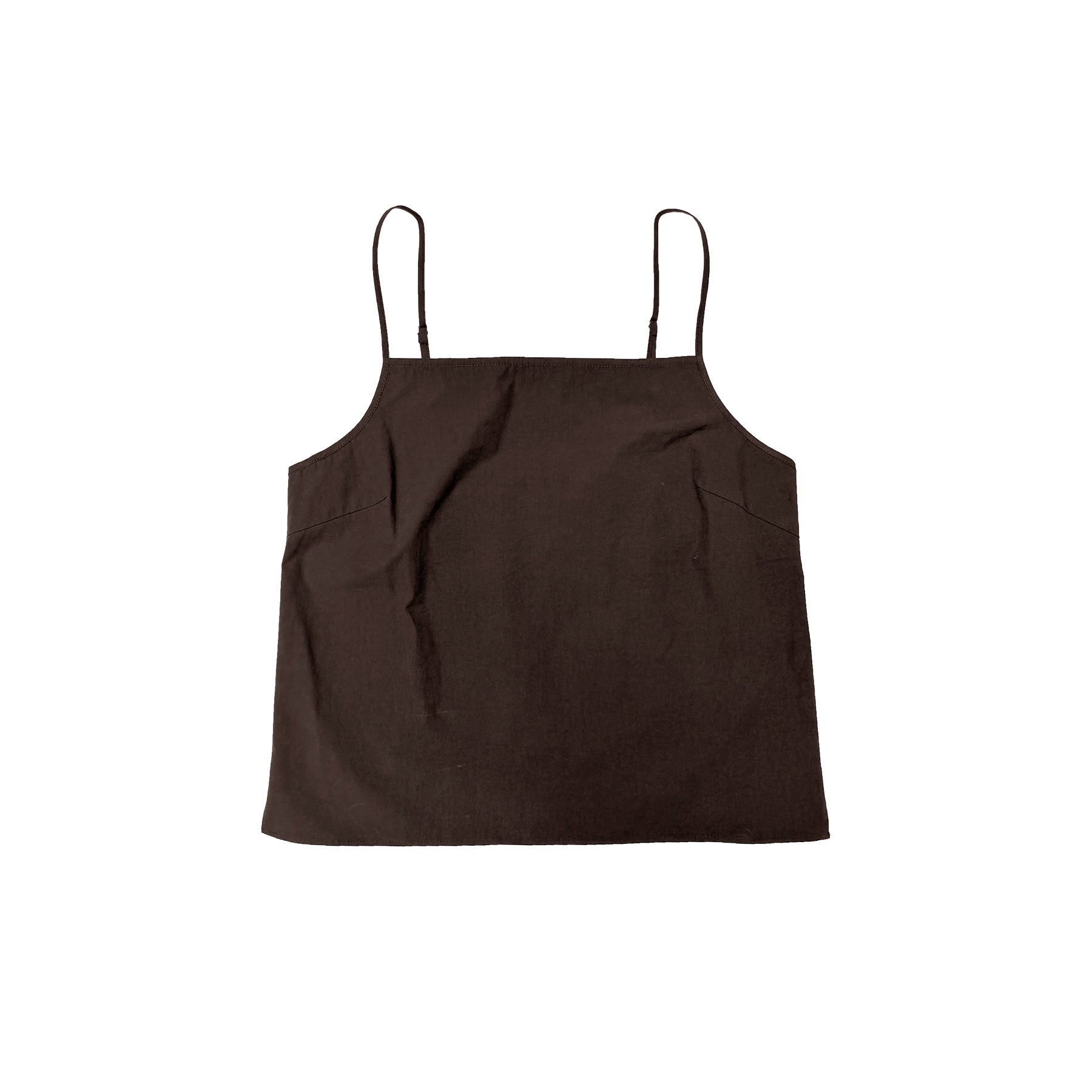 SLIP TOP - DARK BROWN