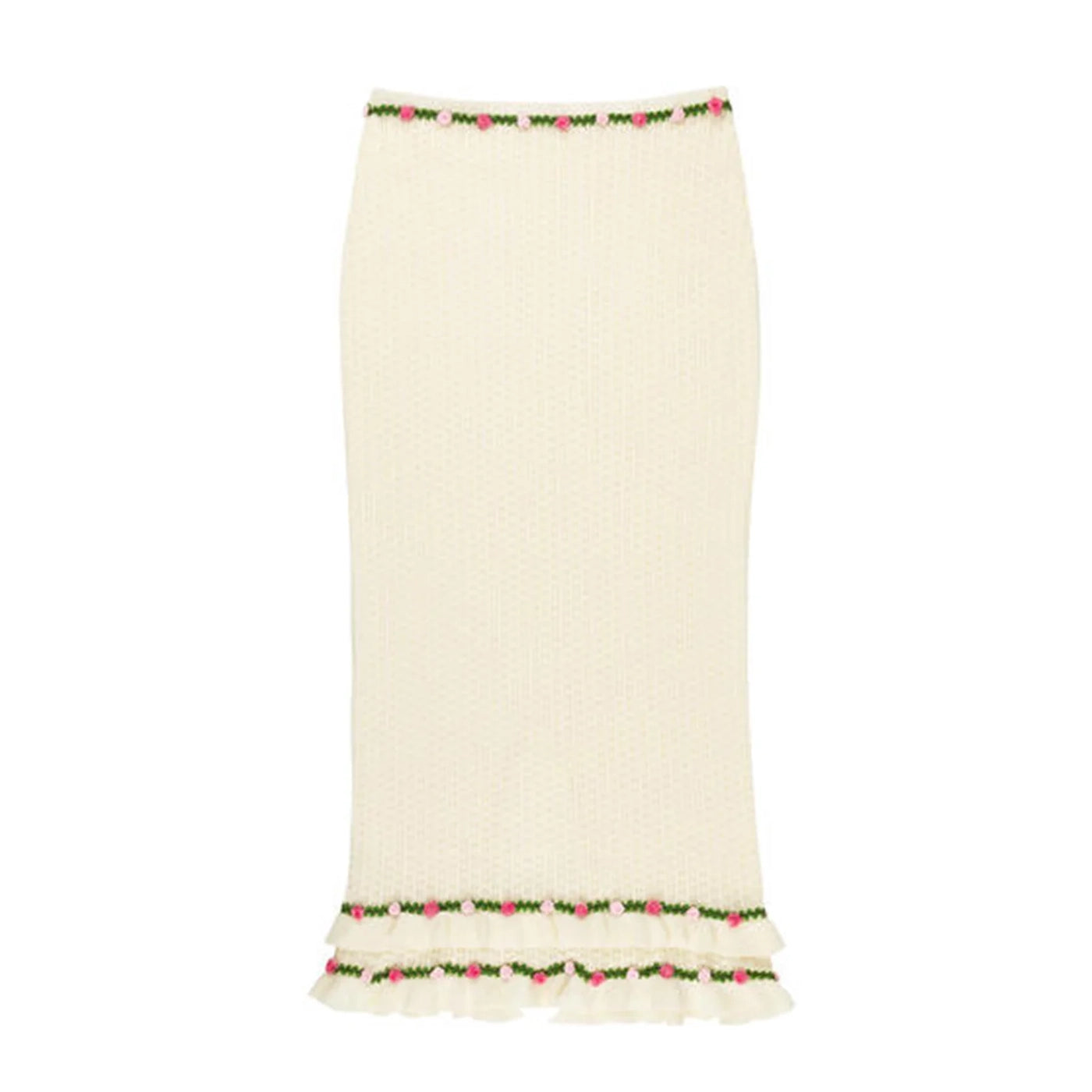 NYLAH SKIRT - OFF WHITE