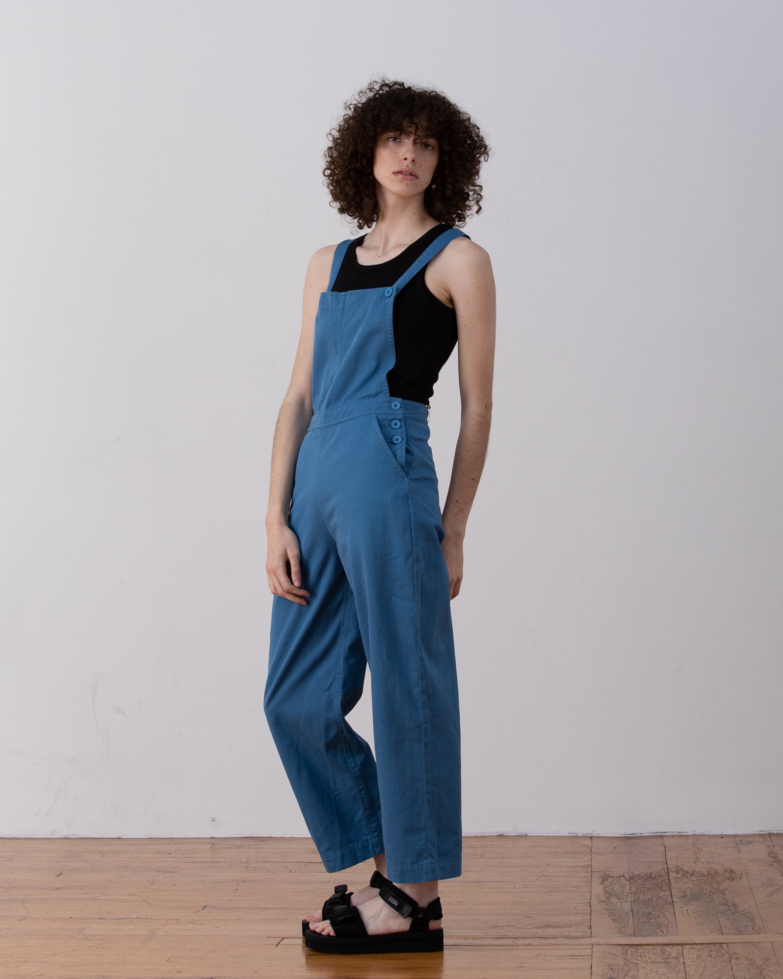 SAMPLE - FITTED OVERALL JUMPER - ECRU
