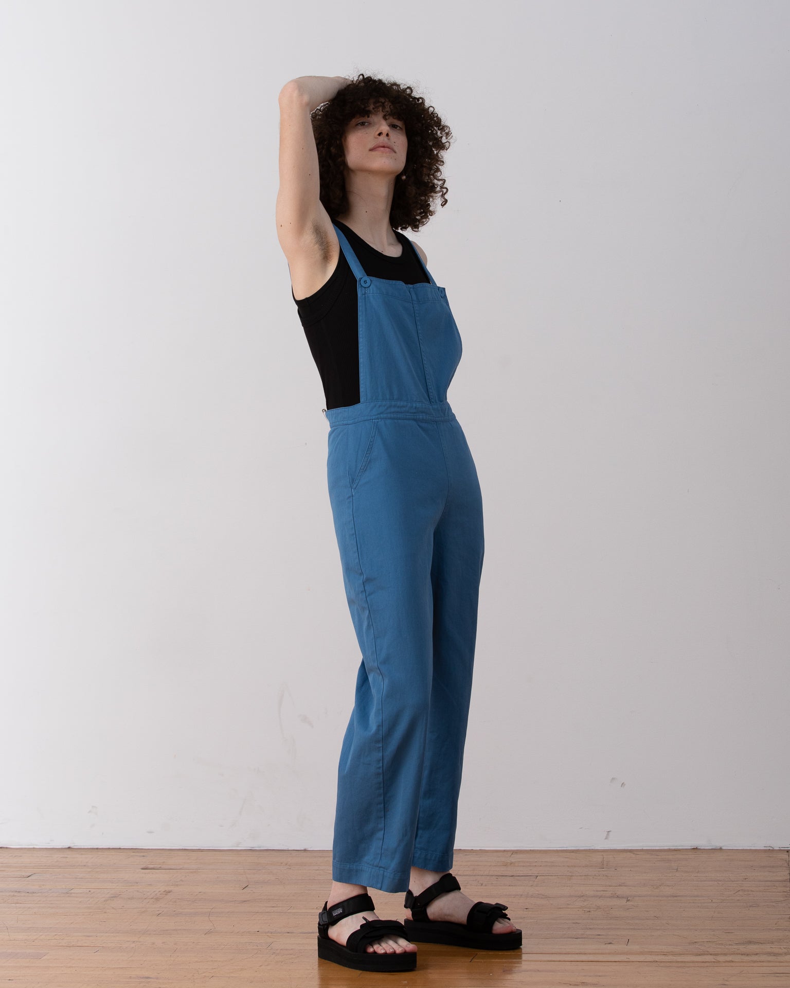 SAMPLE - FITTED OVERALL JUMPER - ECRU