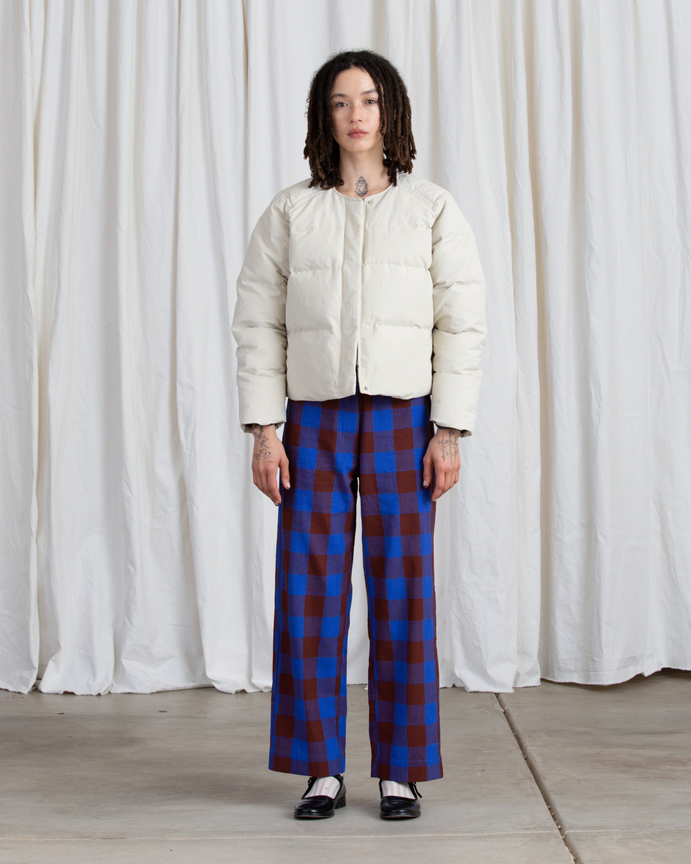 SAMPLE - PUFFER JACKET - BONE