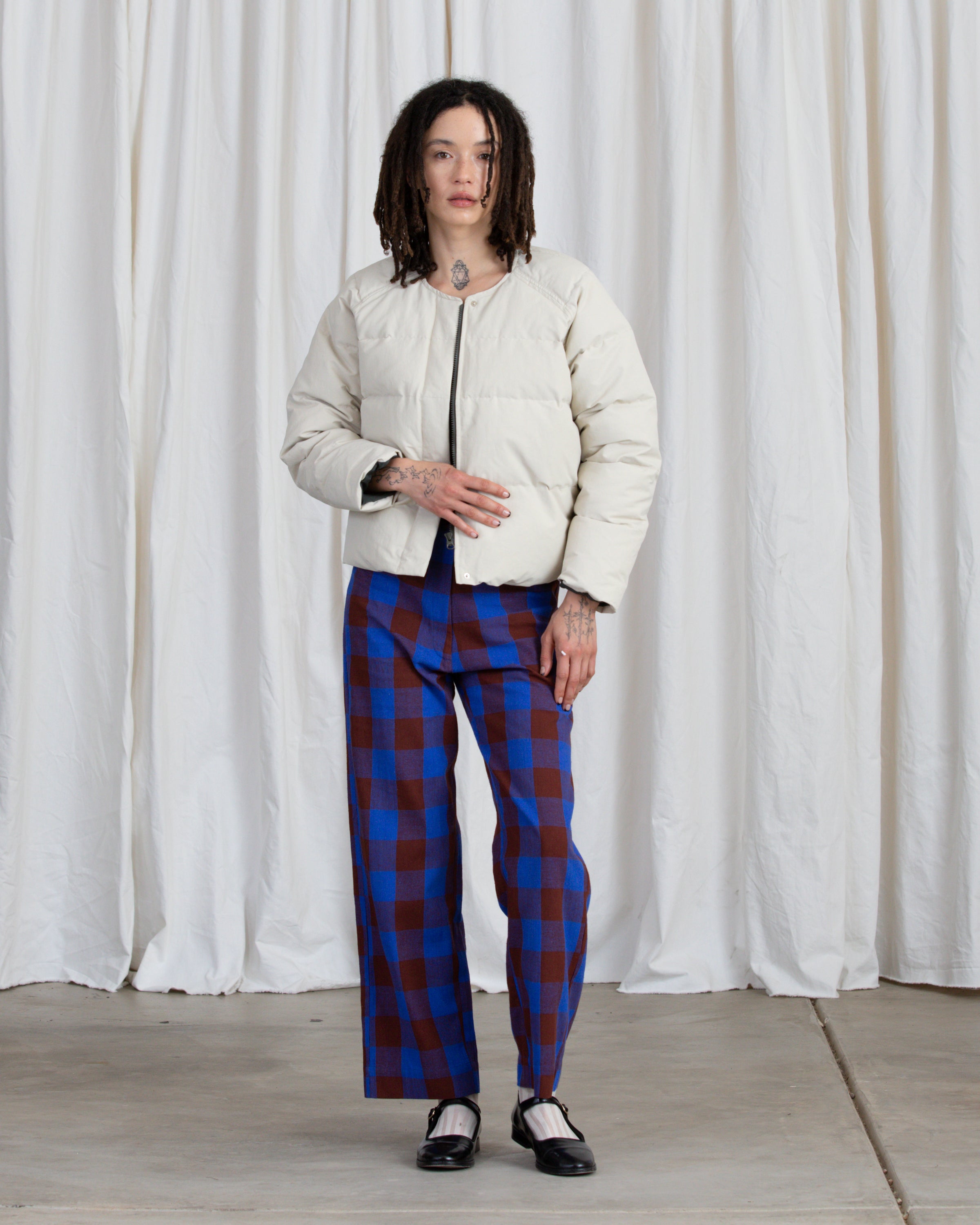 SAMPLE - PUFFER JACKET - BONE