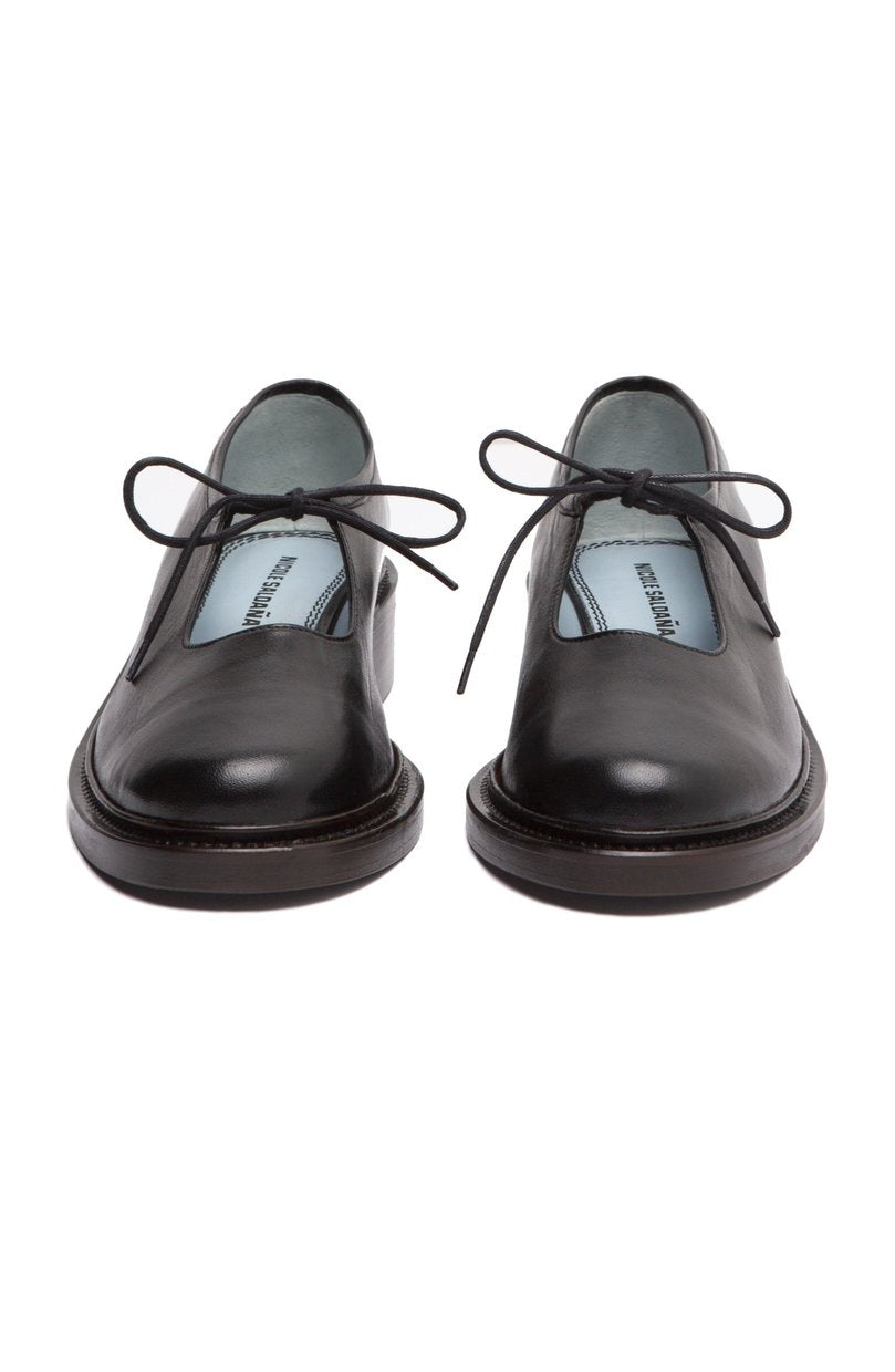 Nicole Saldana, Fabiana, Black Mary Jane Shoes