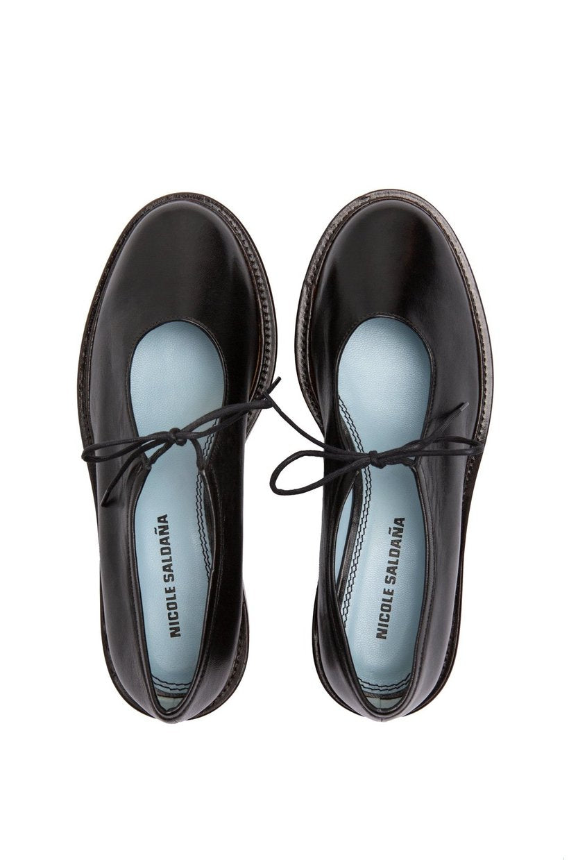 Nicole Saldana, Fabiana, Black Mary Jane Shoes