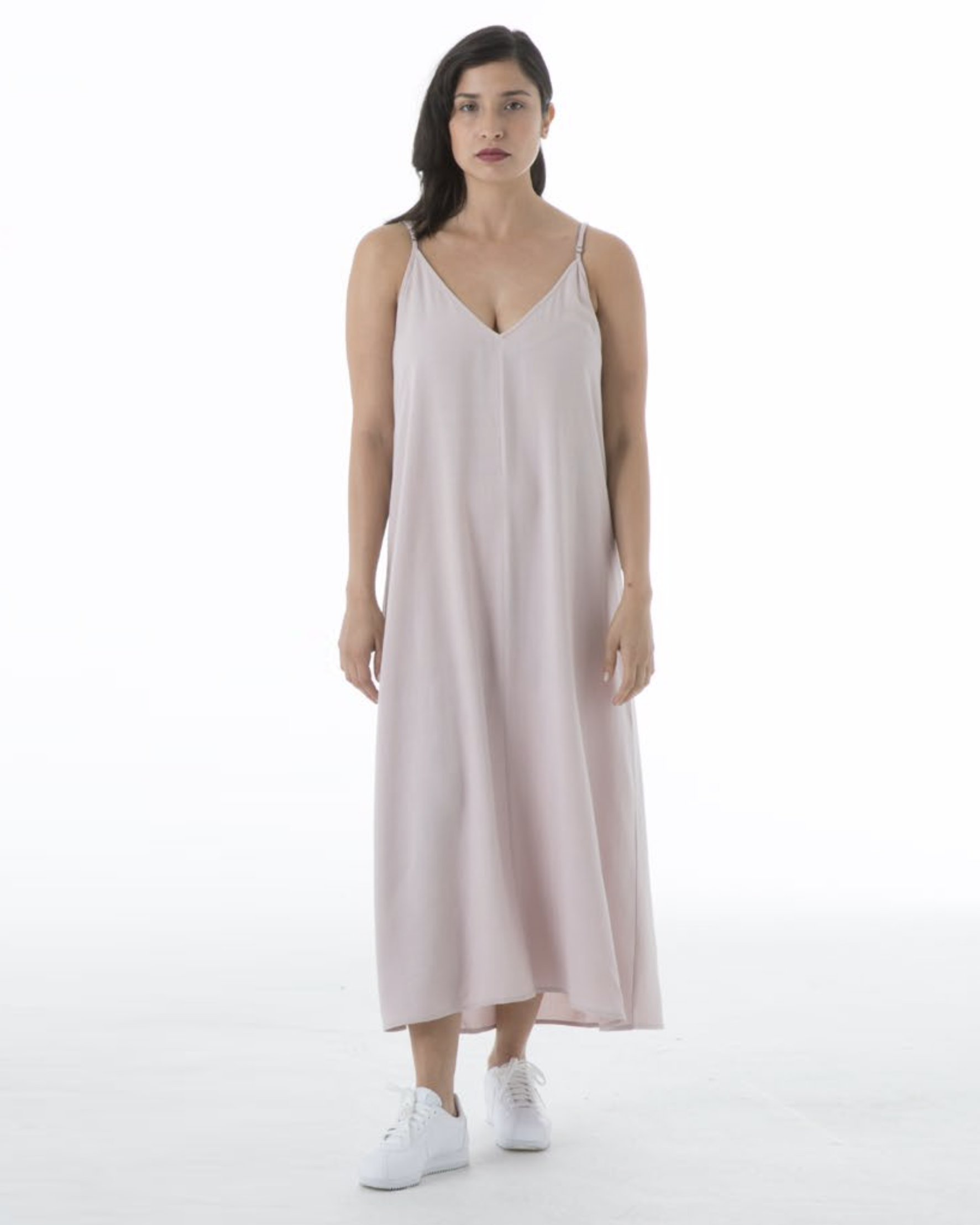 SAMPLE - SLIP MIDI DRESS - LAVENDER