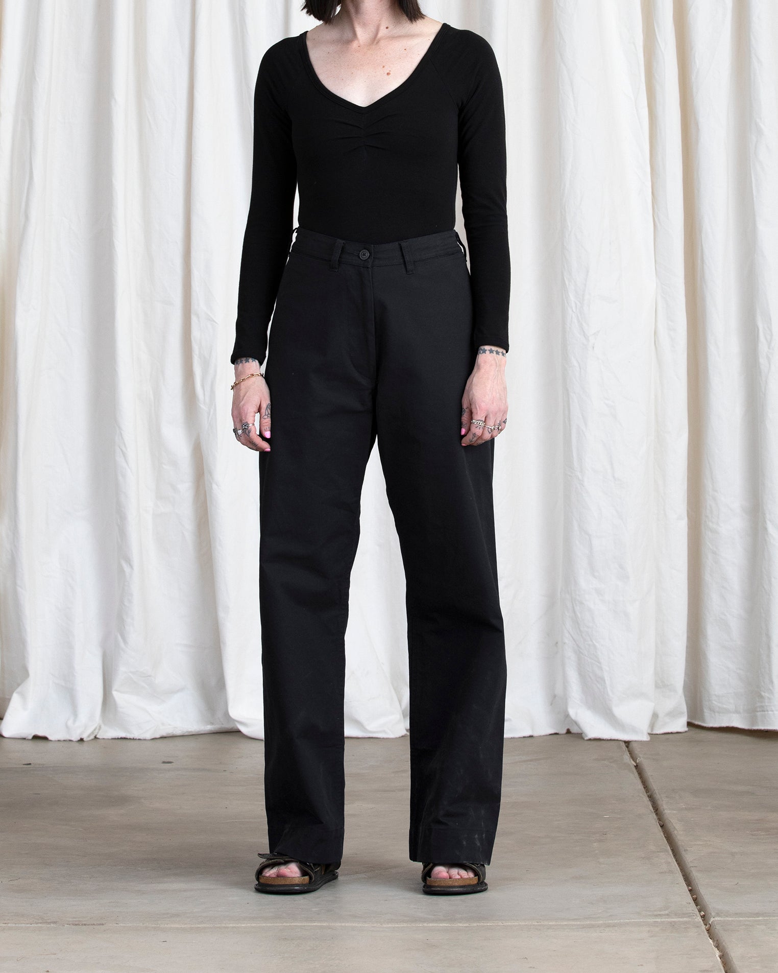 SAMPLE- OLD SAILOR PANT - BLACK