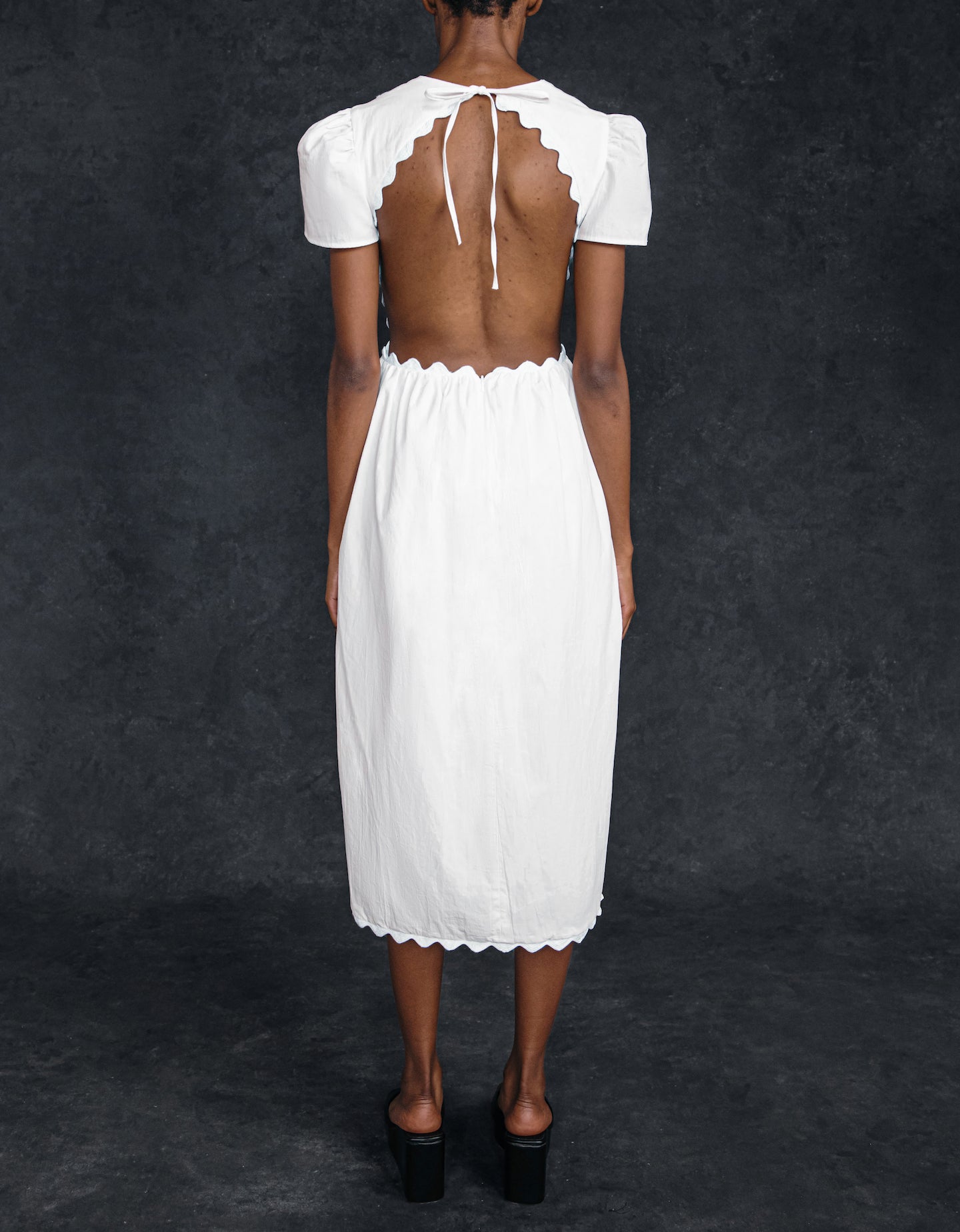 SIMONA DRESS - WHITE