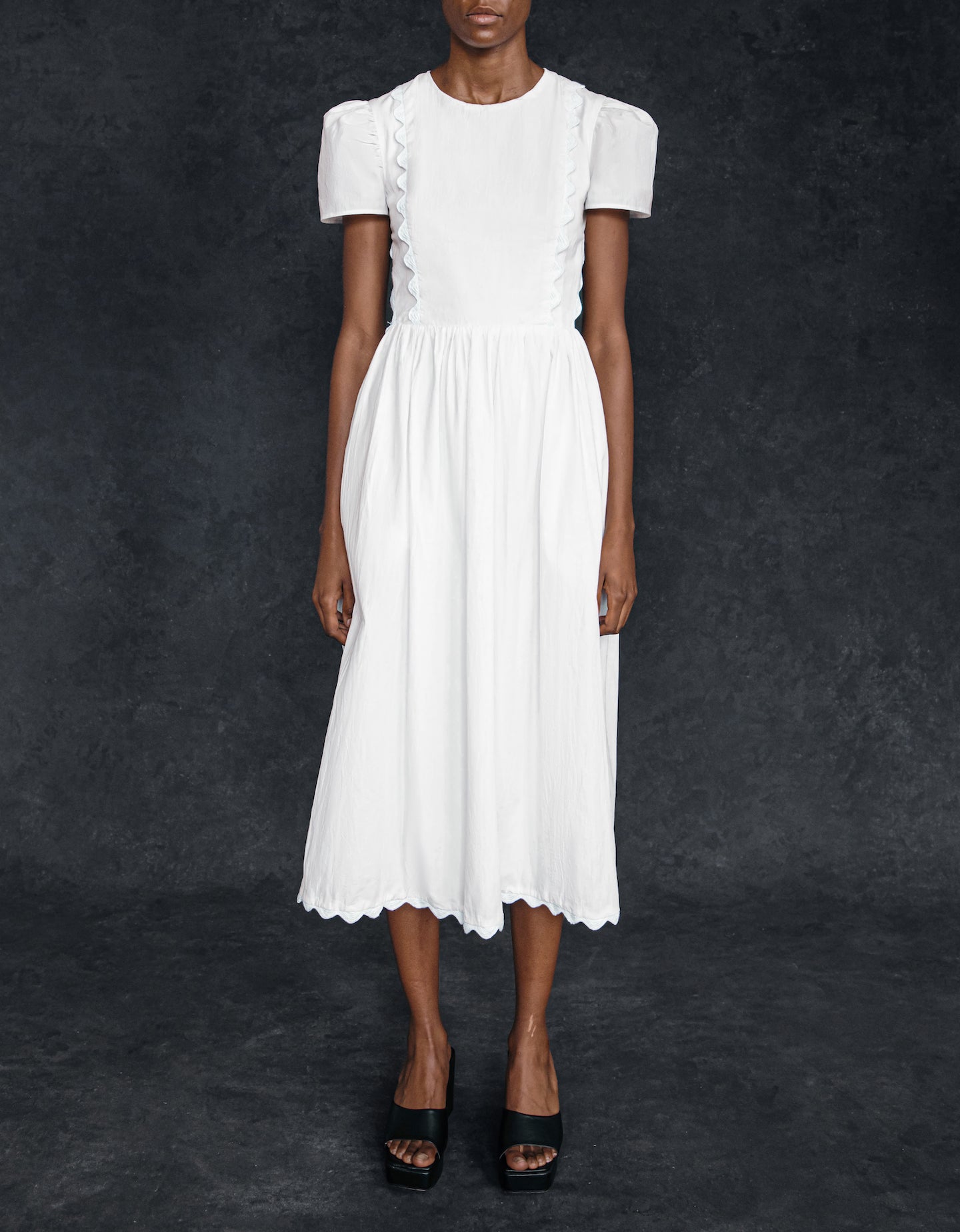 SIMONA DRESS - WHITE