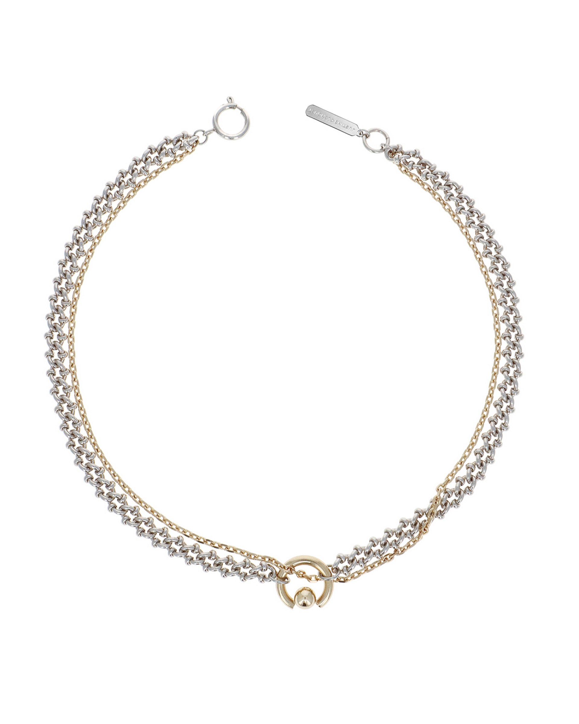 MOLLY NECKLACE - GOLD & PALLADIUM