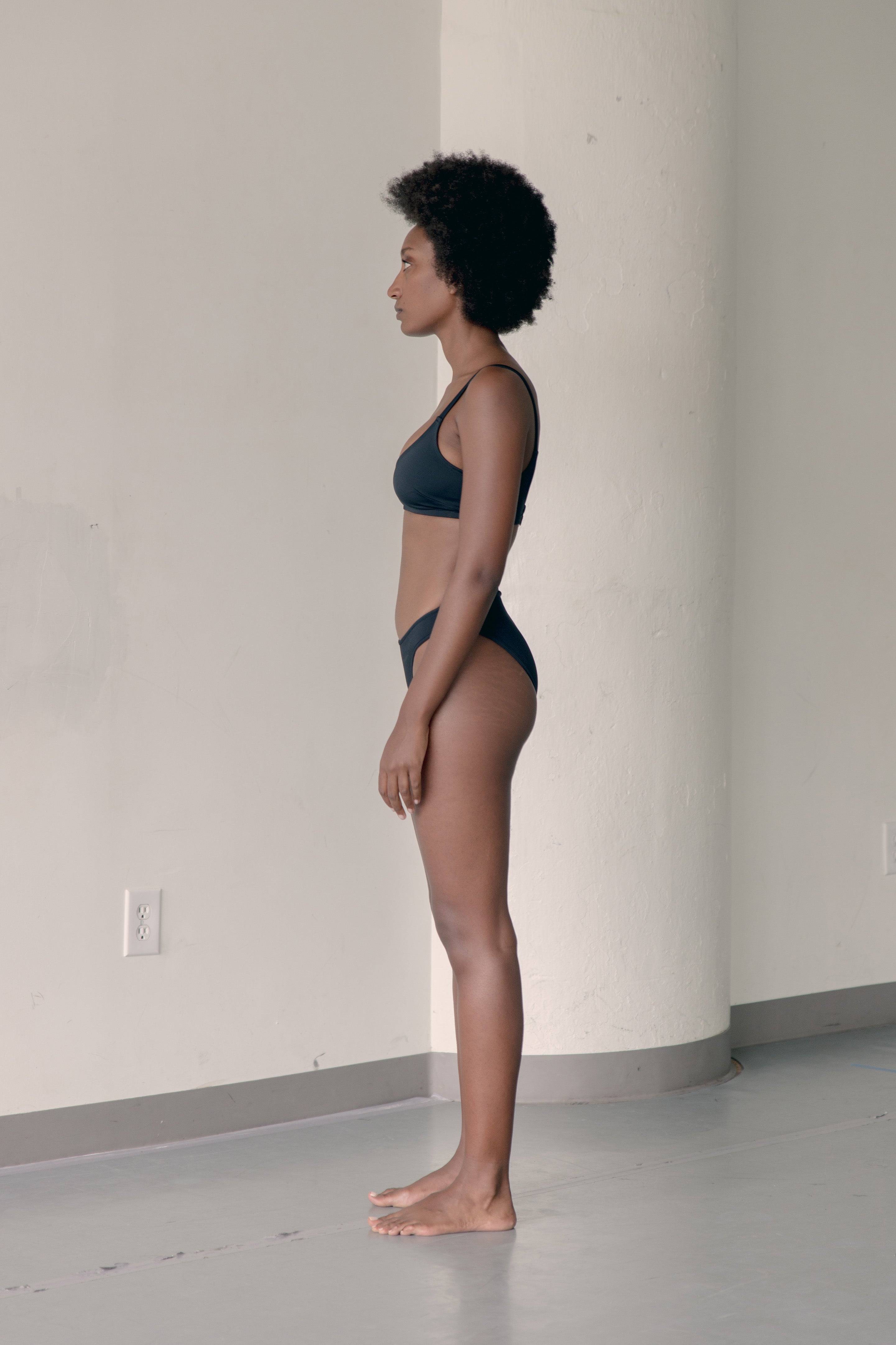 HIGH CUT BOTTOM - LILAC