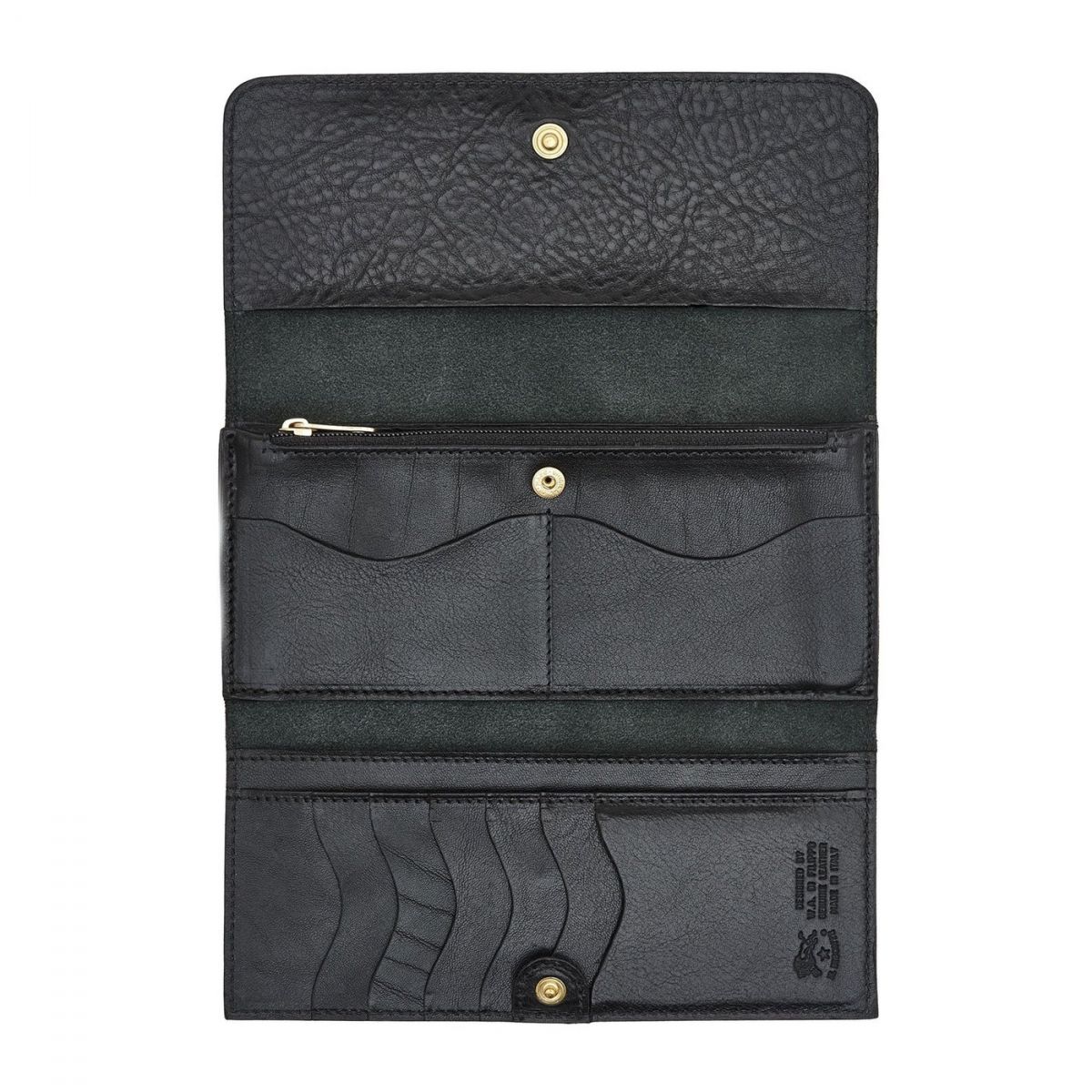 CONTINENTAL WALLET - BLACK