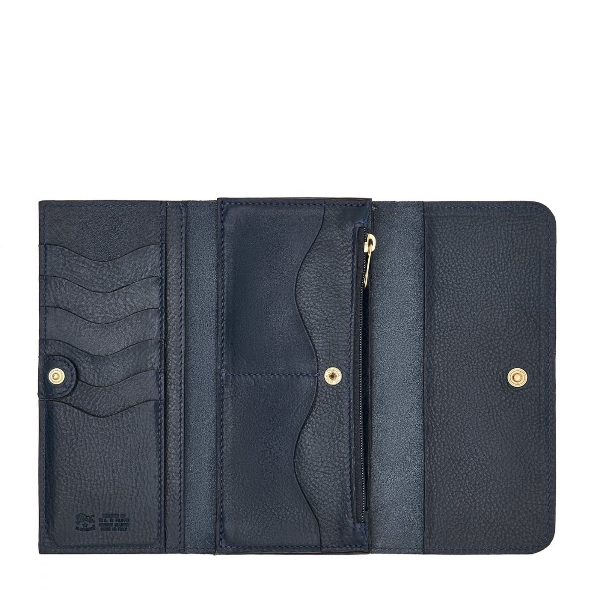 CONTINENTAL WALLET - BLUE