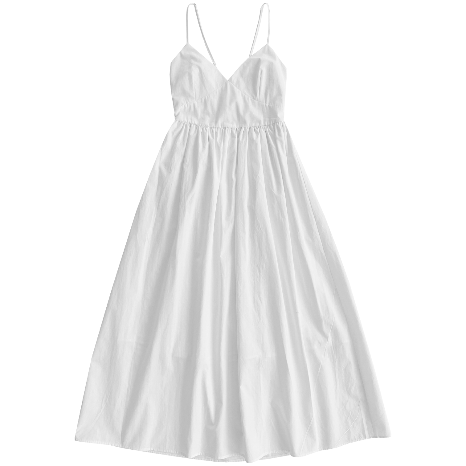 SAMPLE - TIE BACK MAXI DRESS - BONE